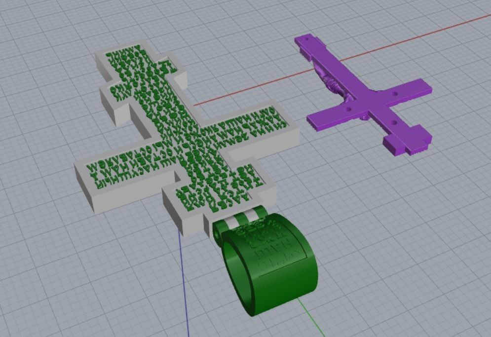 Cross 3D print model_11