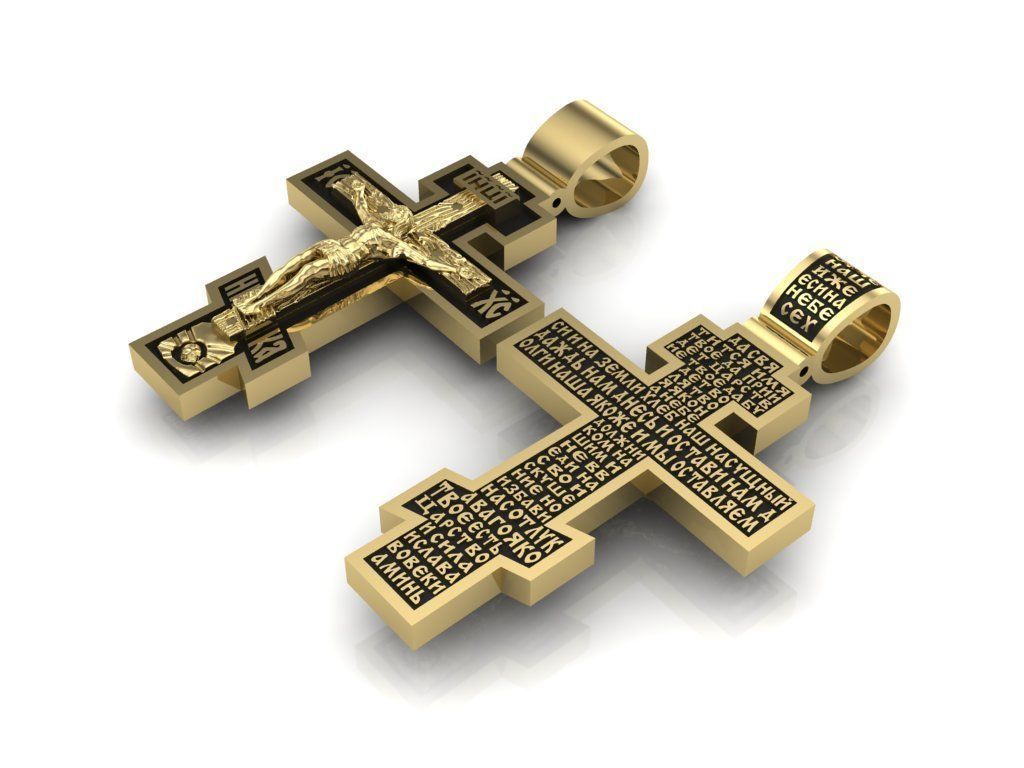 Cross 3D print model_1