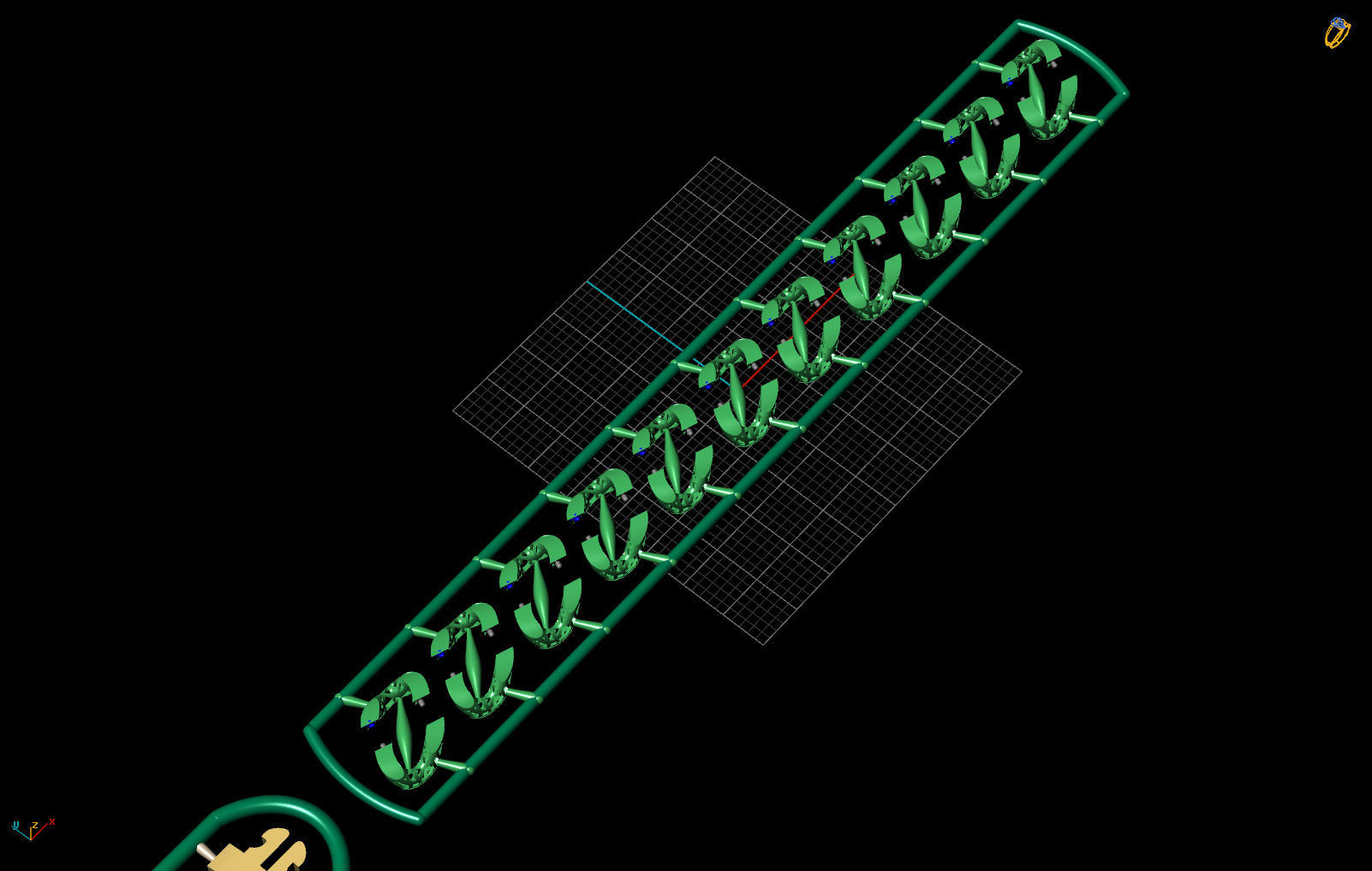 6 MM CUBAN LINK CHAIN FOR BRACELET OR NECKLACE 3D print model_2