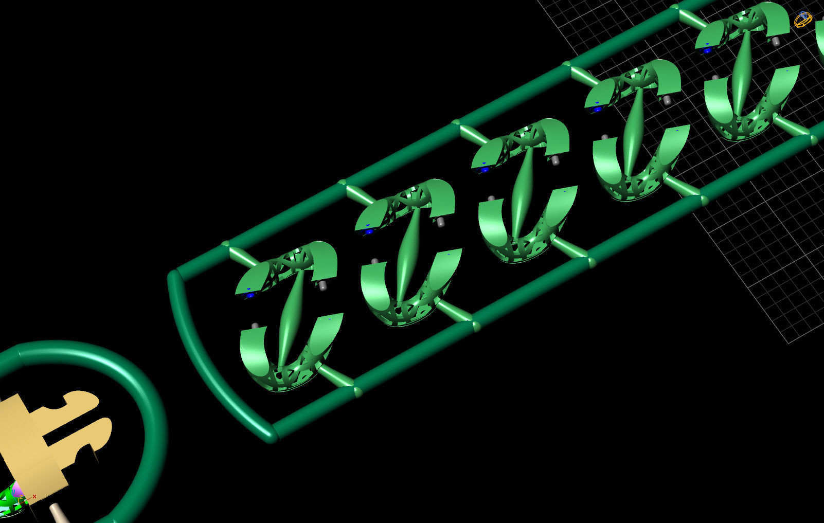 6 MM CUBAN LINK CHAIN FOR BRACELET OR NECKLACE 3D print model_3