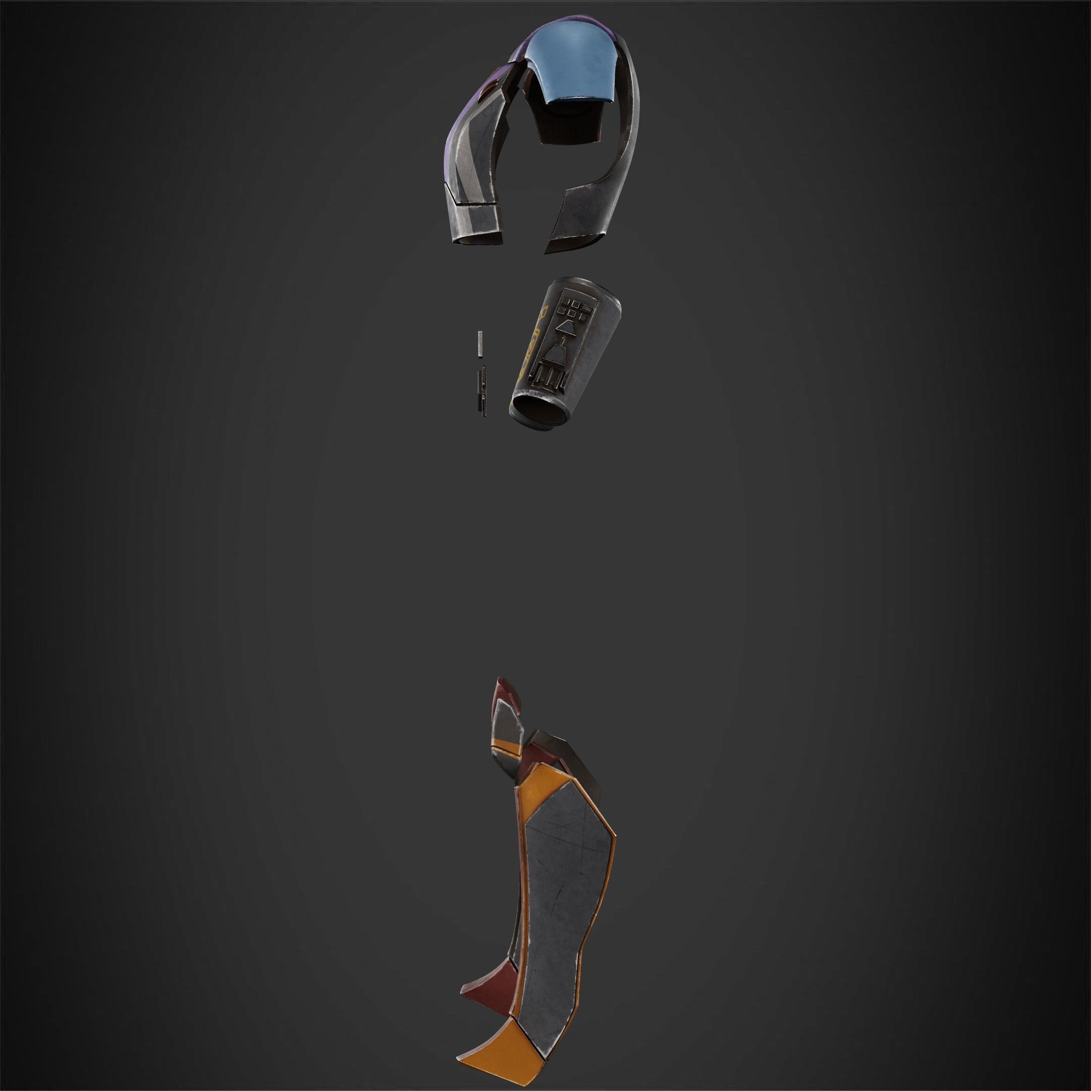 Sabine Wren Armor for Cosplay 3D print model_4