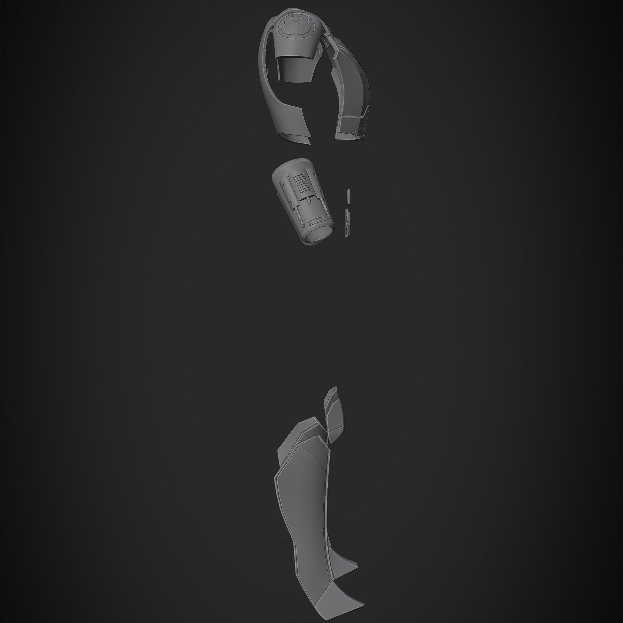 Sabine Wren Armor for Cosplay 3D print model_14