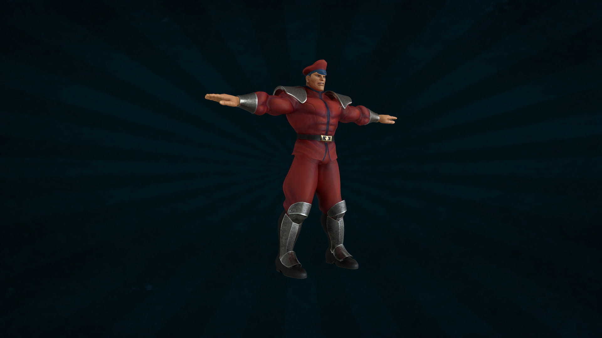 MBSN-001 Rigged M Bison 3D model_6