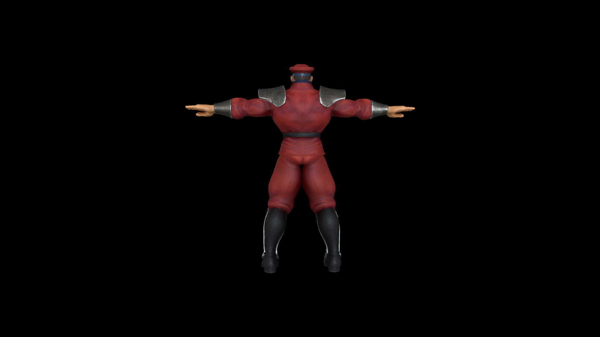 MBIS-001 Rigged M Bison 3D model_5