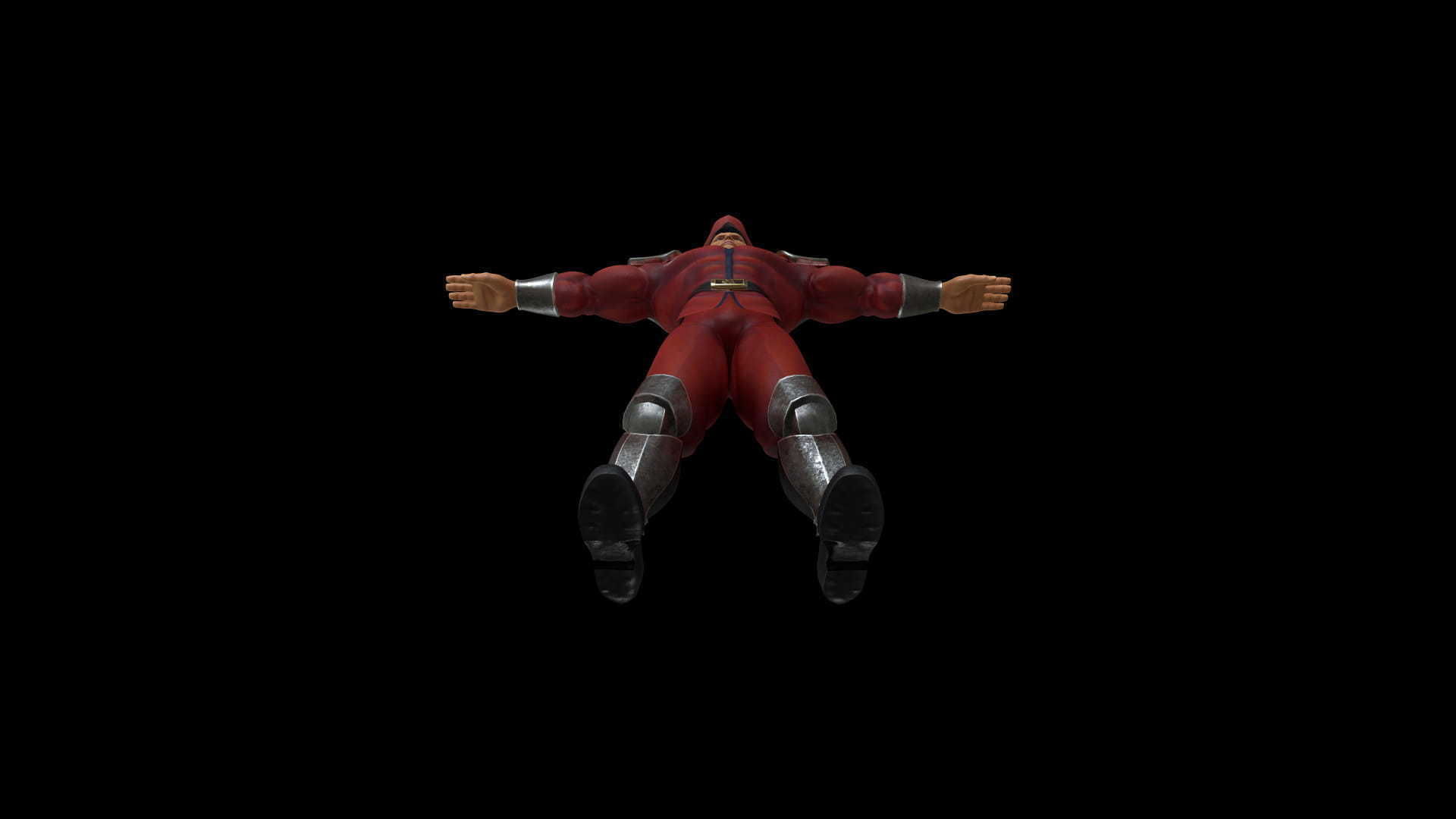 MBIS-001 Rigged M Bison 3D model_7