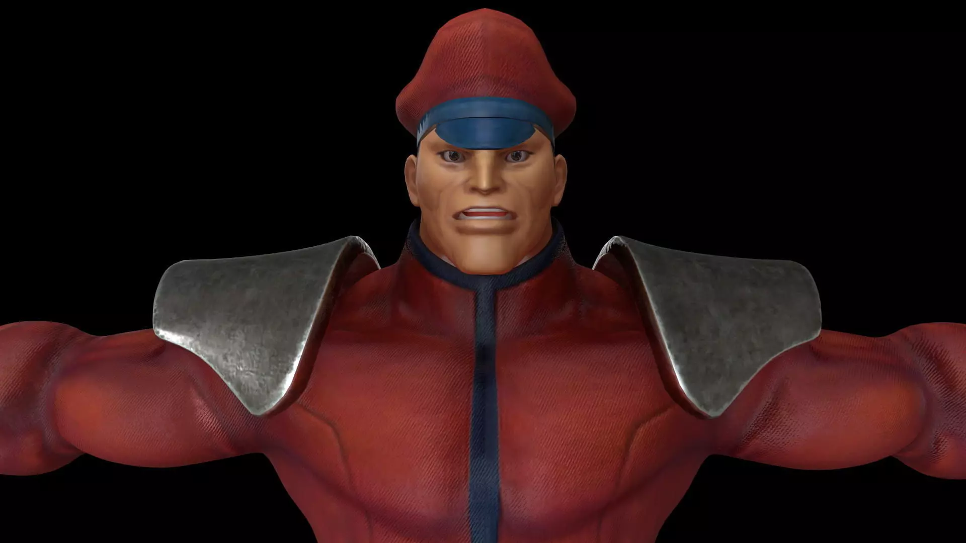 MBIS-001 Rigged M Bison 3D model_0