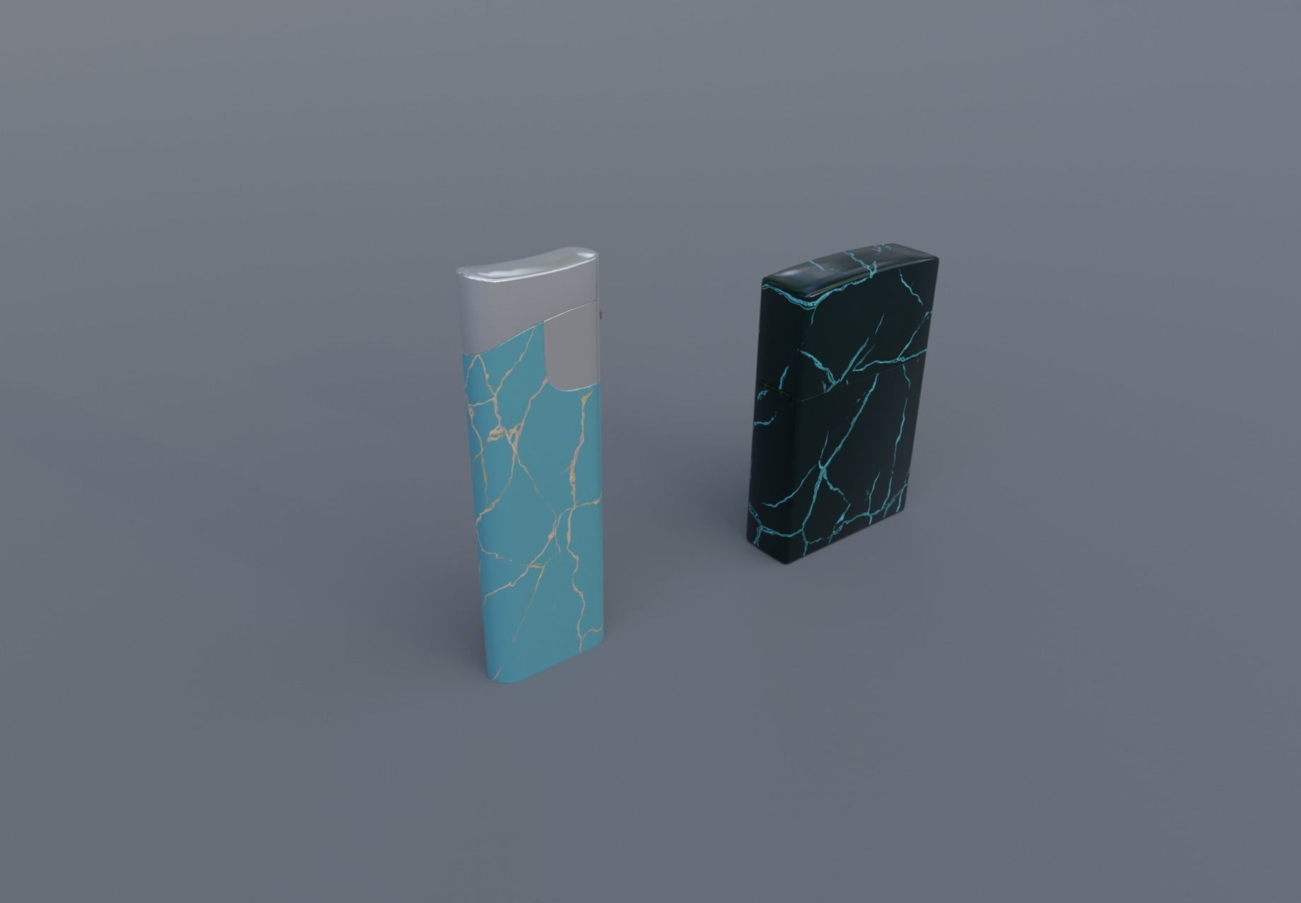 Realistic Lighter Pack Awesome Lighters Free low-poly 3D model_11