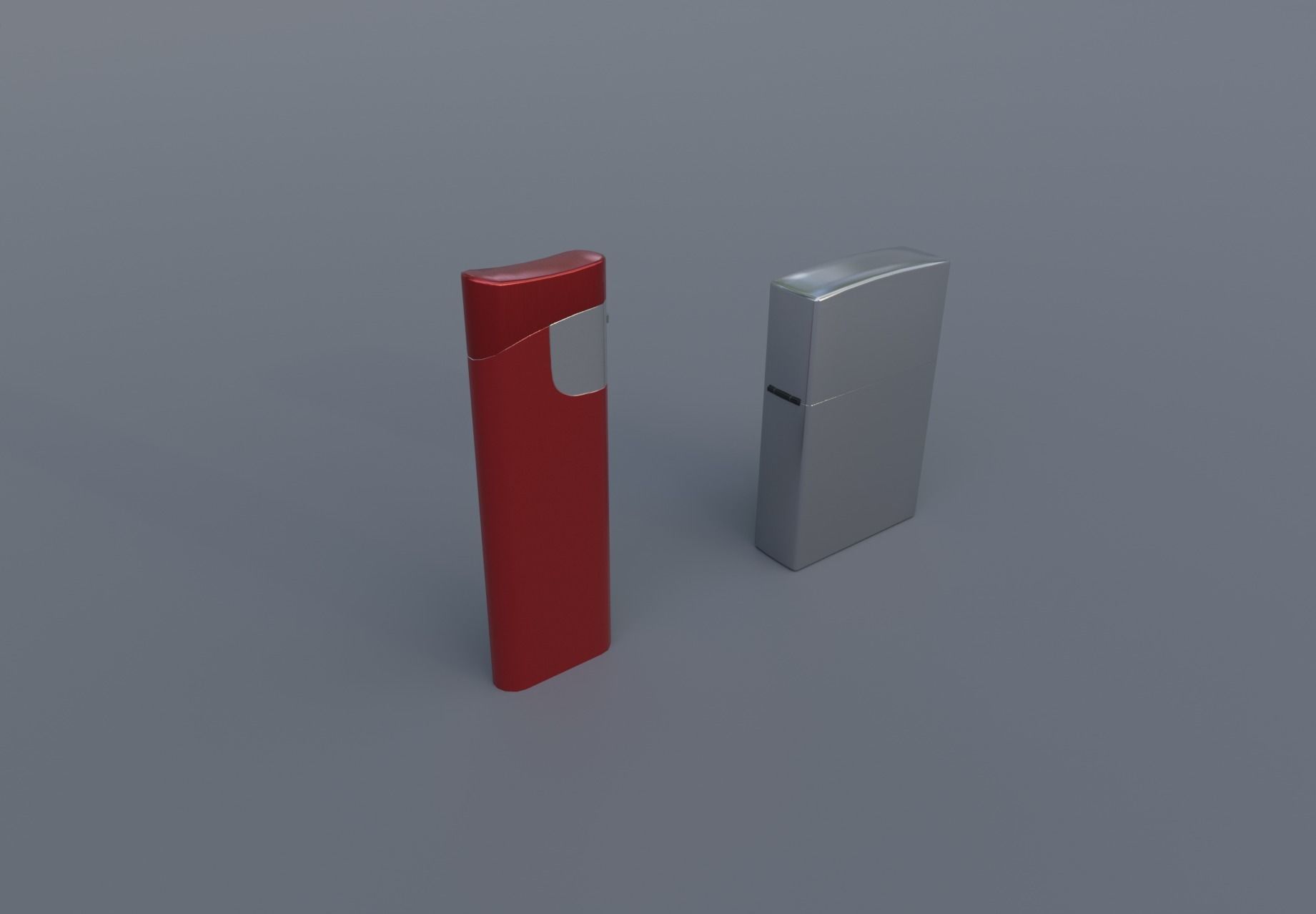 Realistic Lighter Pack Awesome Lighters Free low-poly 3D model_15