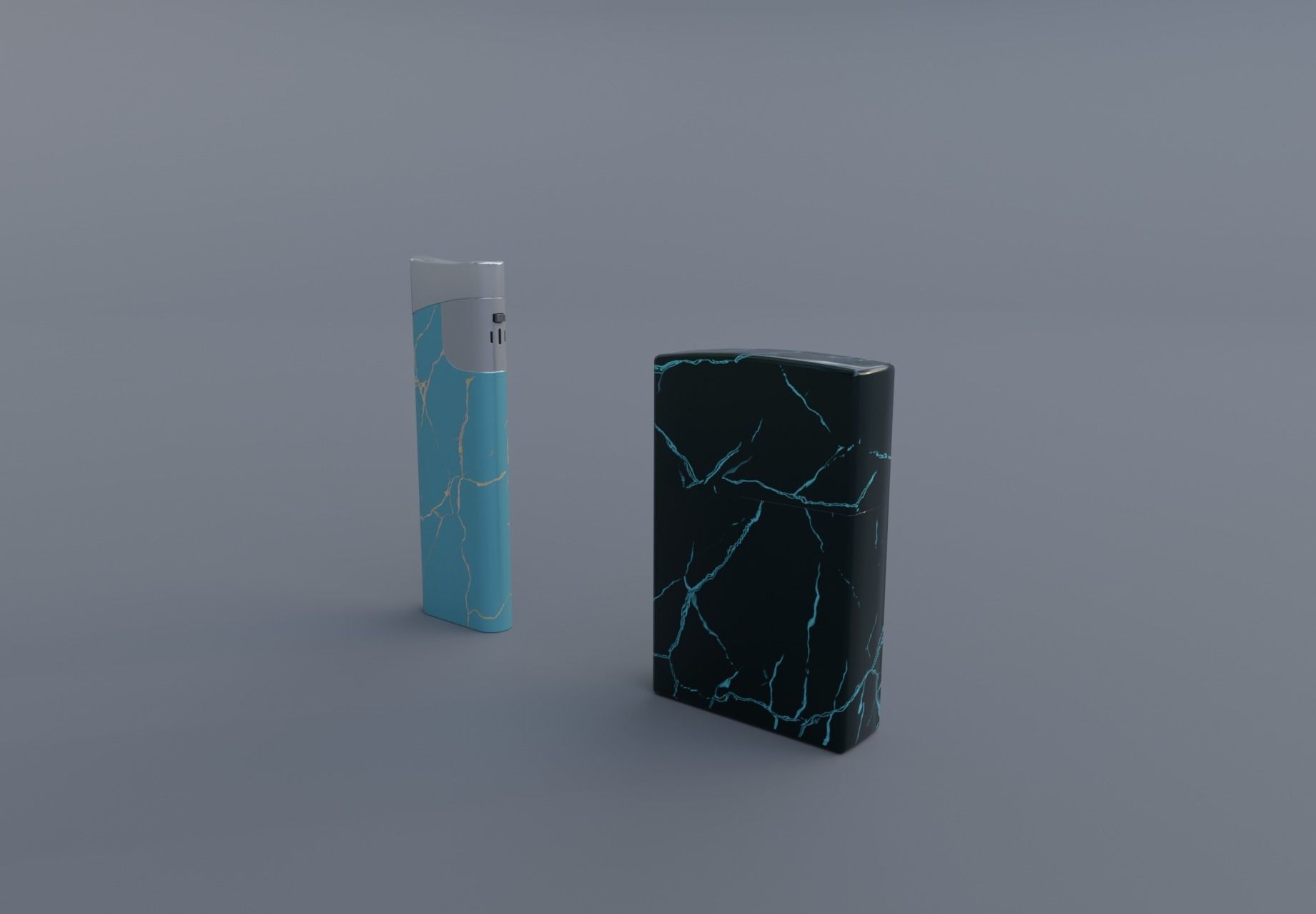 Realistic Lighter Pack Awesome Lighters Free low-poly 3D model_26