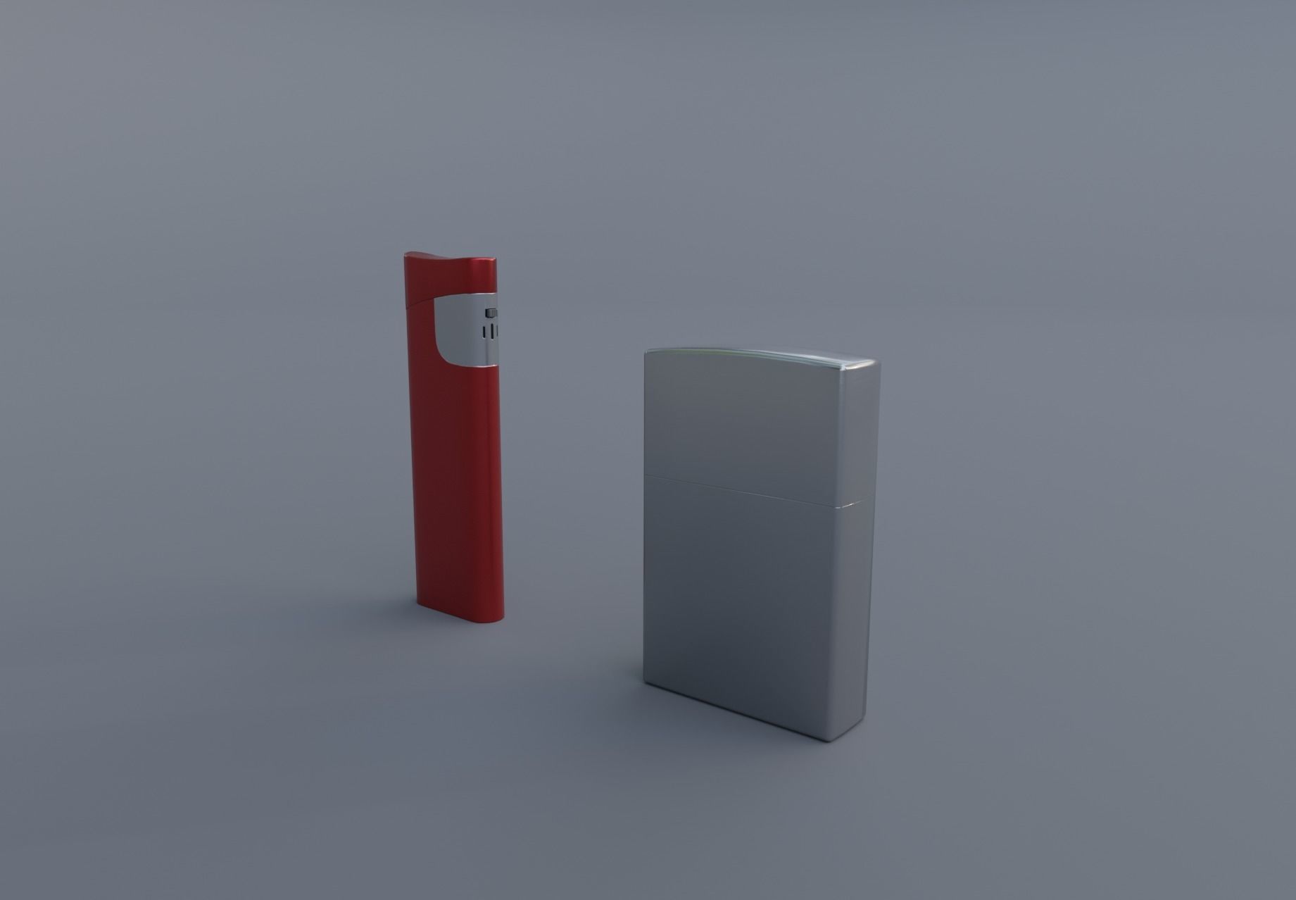 Realistic Lighter Pack Awesome Lighters Free low-poly 3D model_30