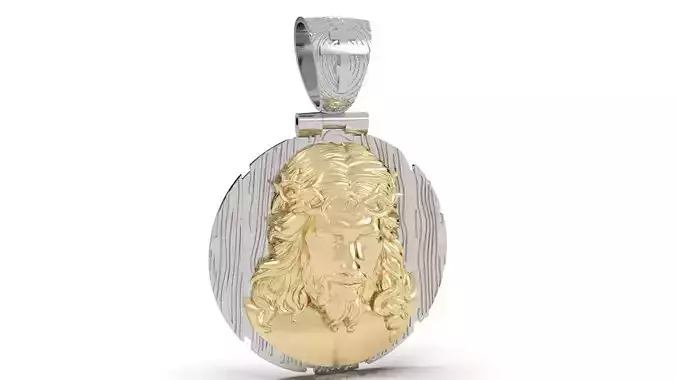 Jesus Head Pendant