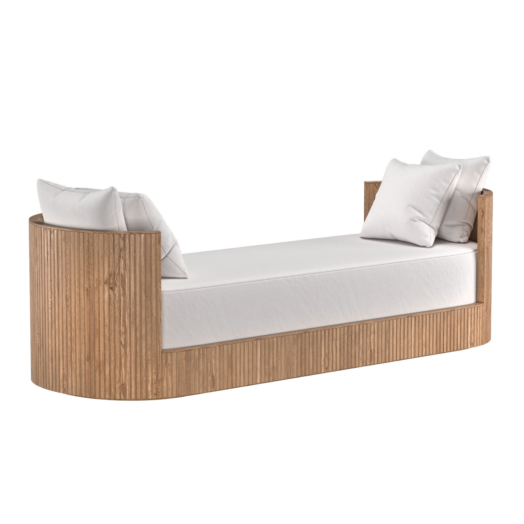 BYRON FABRIC DOUBLE-ARM DAYBED 3D model_1