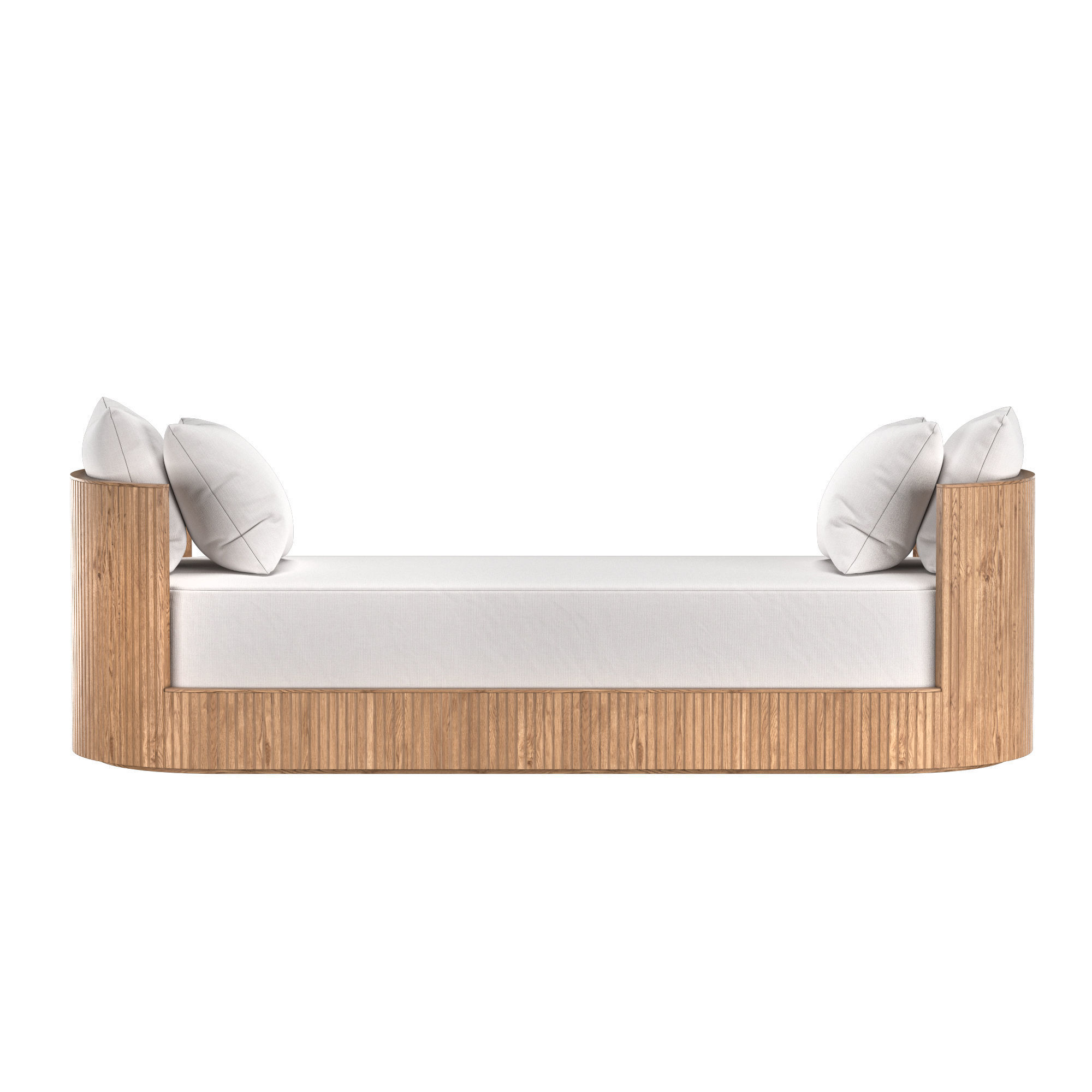 BYRON FABRIC DOUBLE-ARM DAYBED 3D model_2