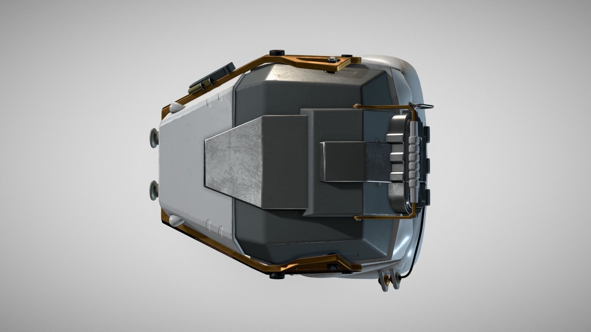 STARFIELD EXPLORER SPACE HELMET Low-poly 3D model_9