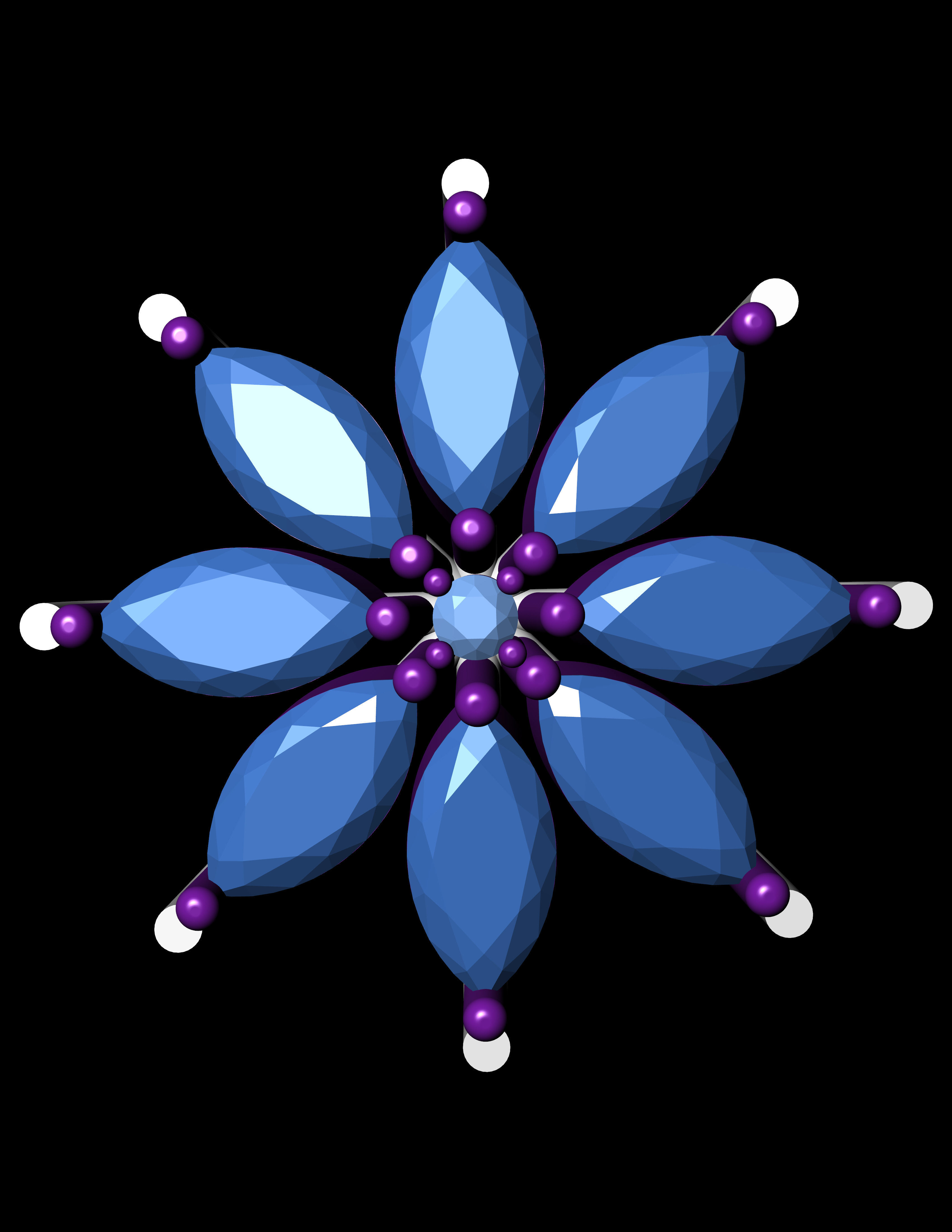 Diamond Pandent Jewellery for Women Free 3D print model_3