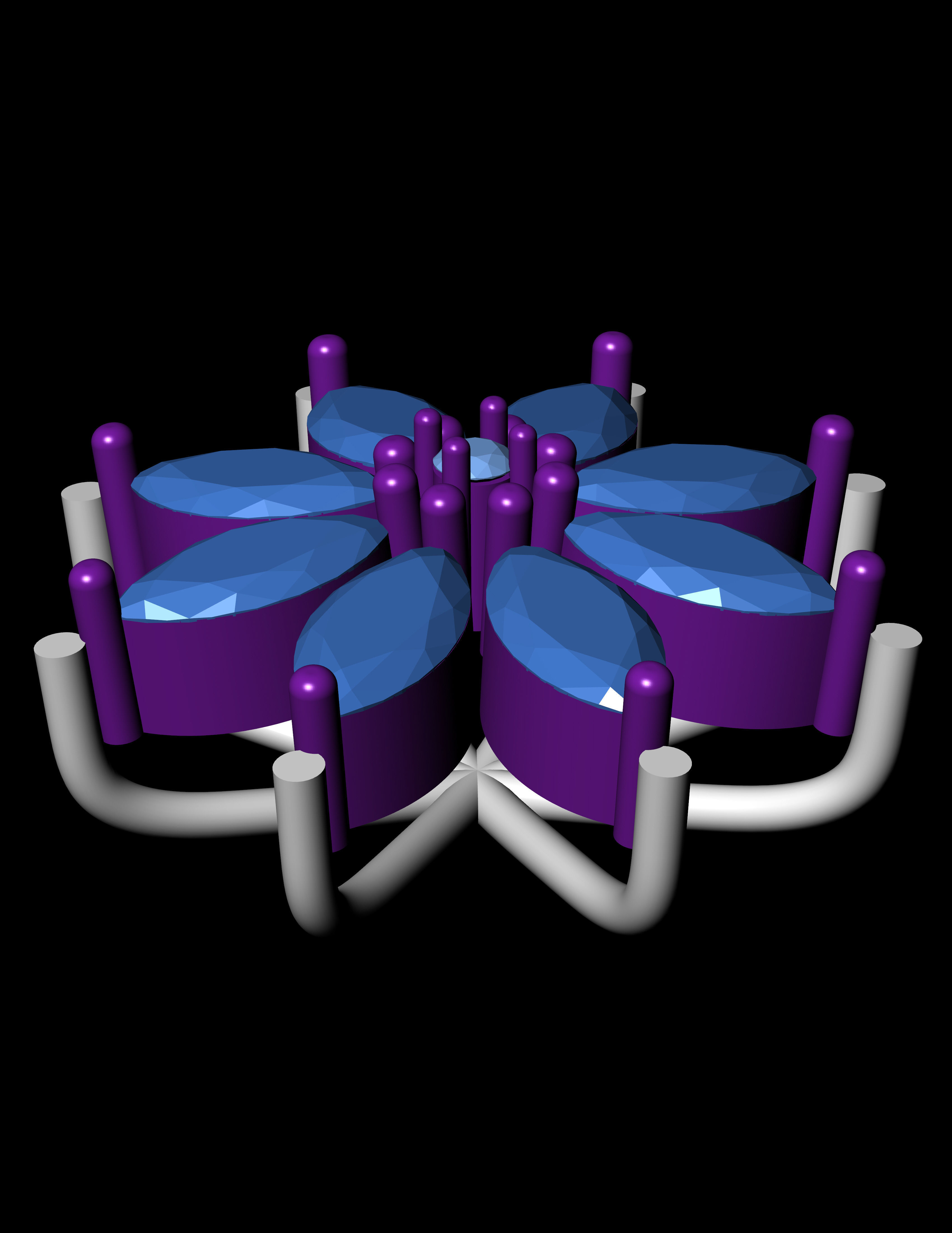 Diamond Pandent Jewellery for Women Free 3D print model_2