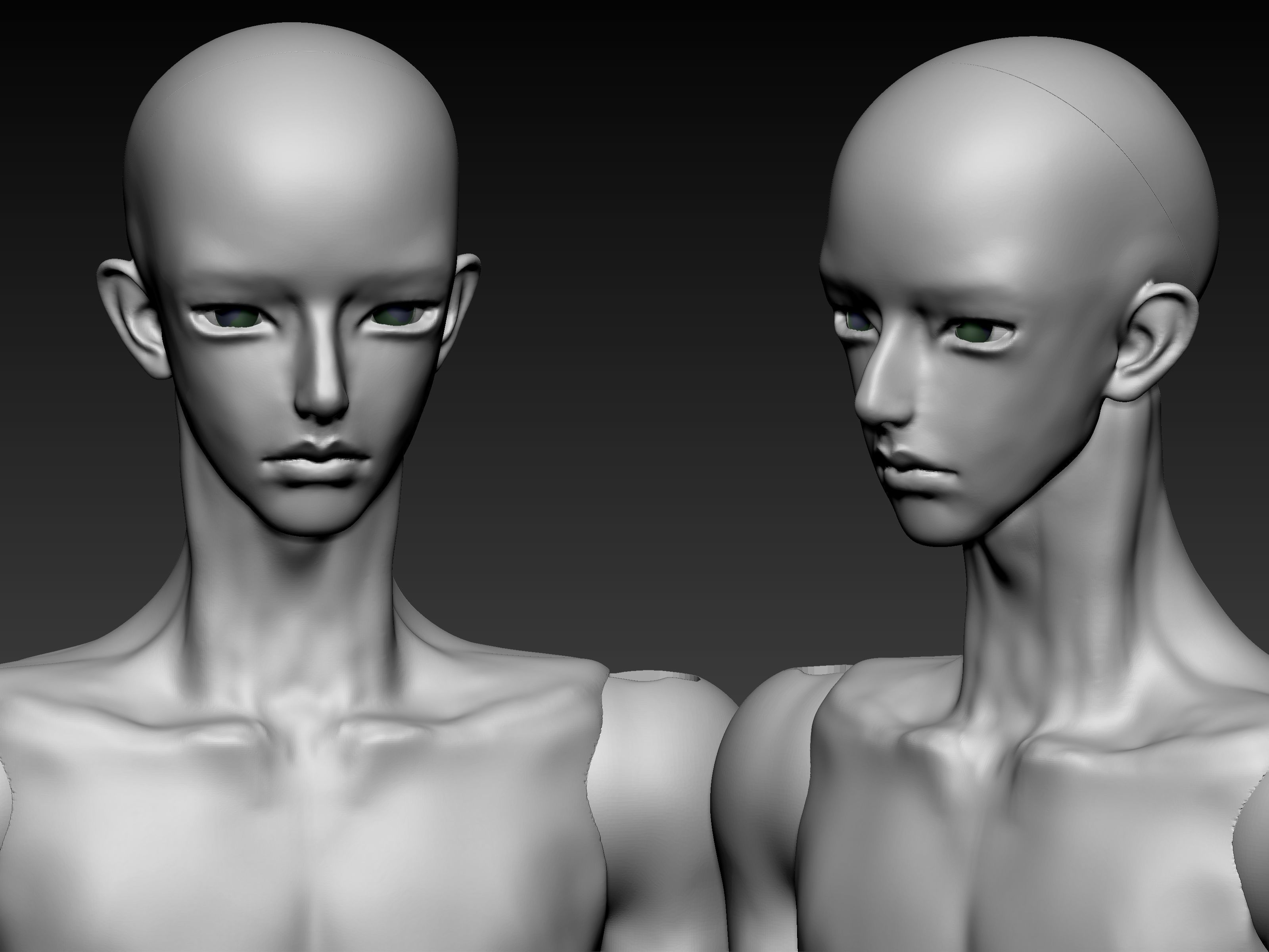 BJd male boy stl articulated doll edward 3D print model_1