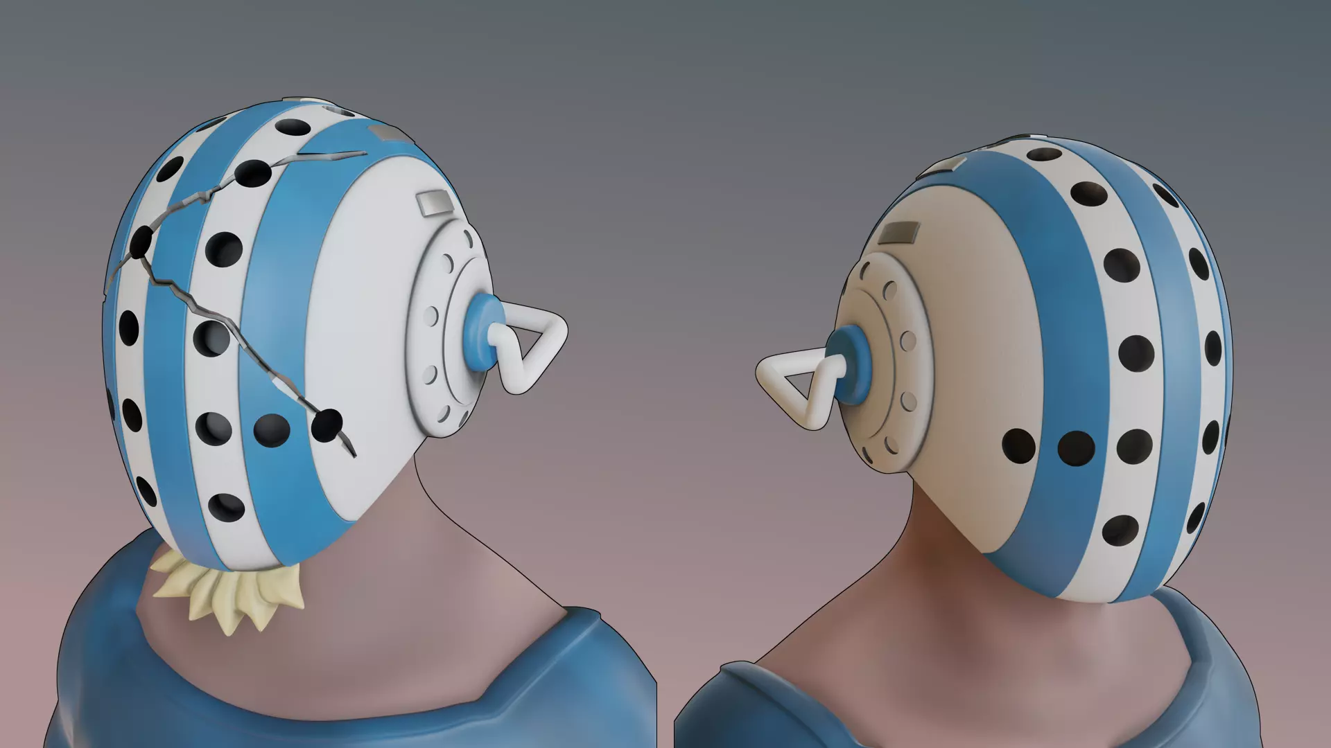 one piece killer helmet 3d print 3D print model_0