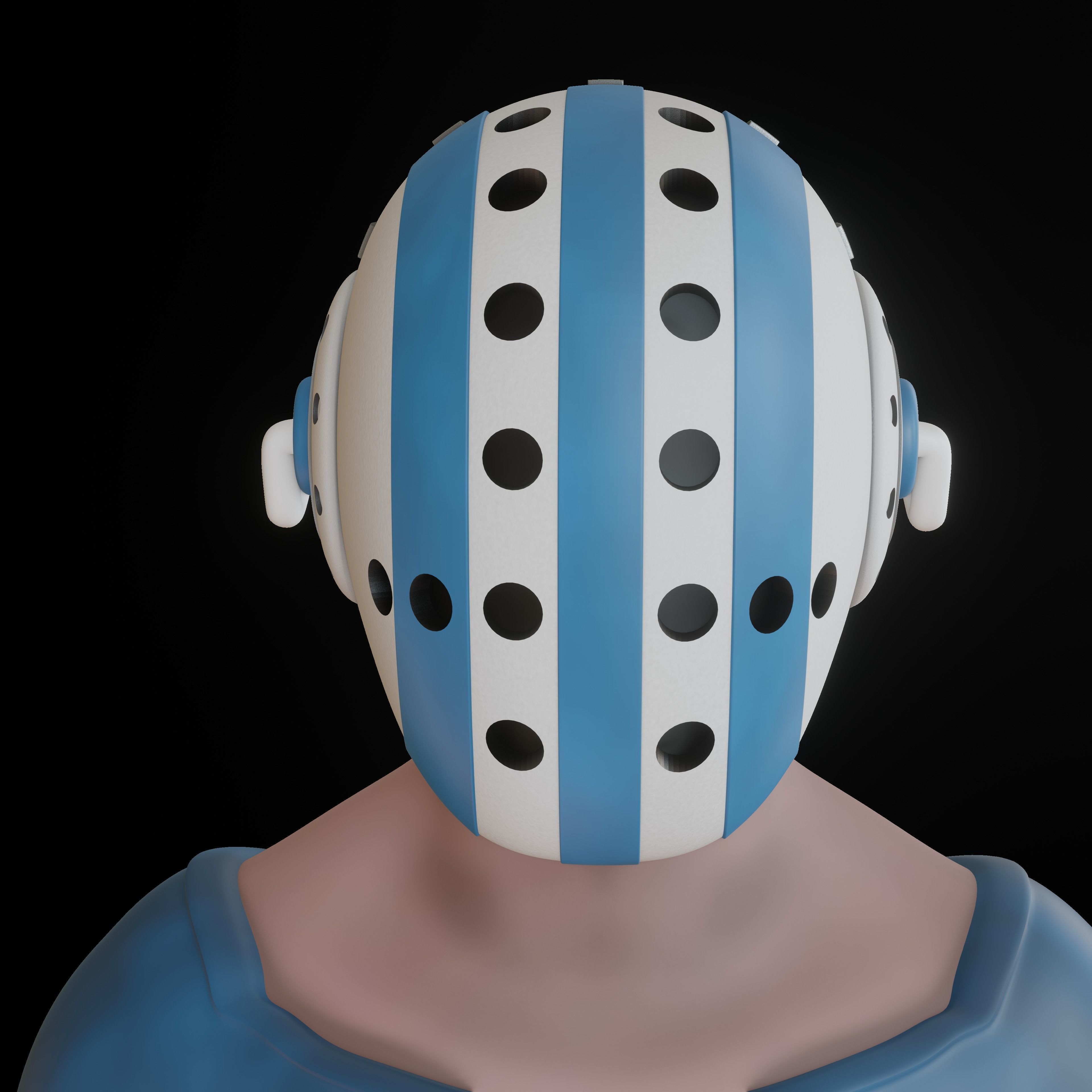 one piece killer helmet 3d print 3D print model_14