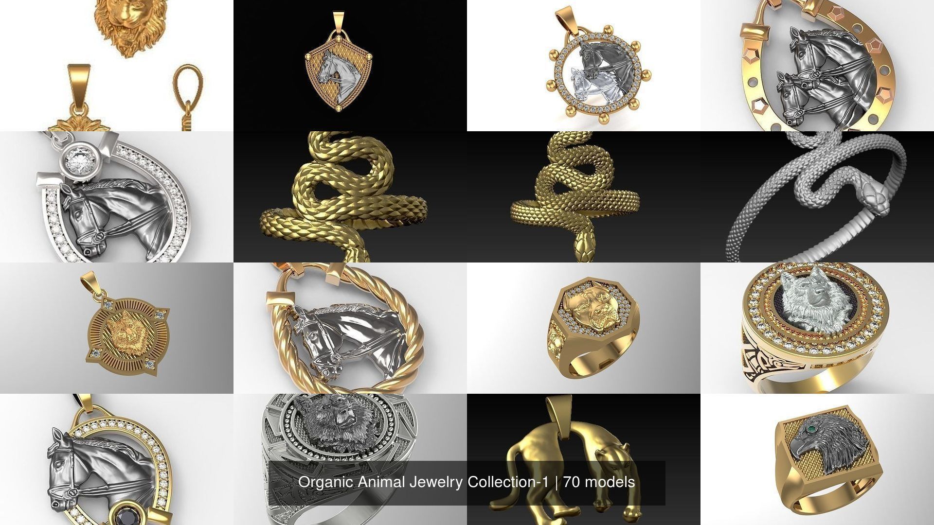 Organic Animal Jewelry Collection-1 _2