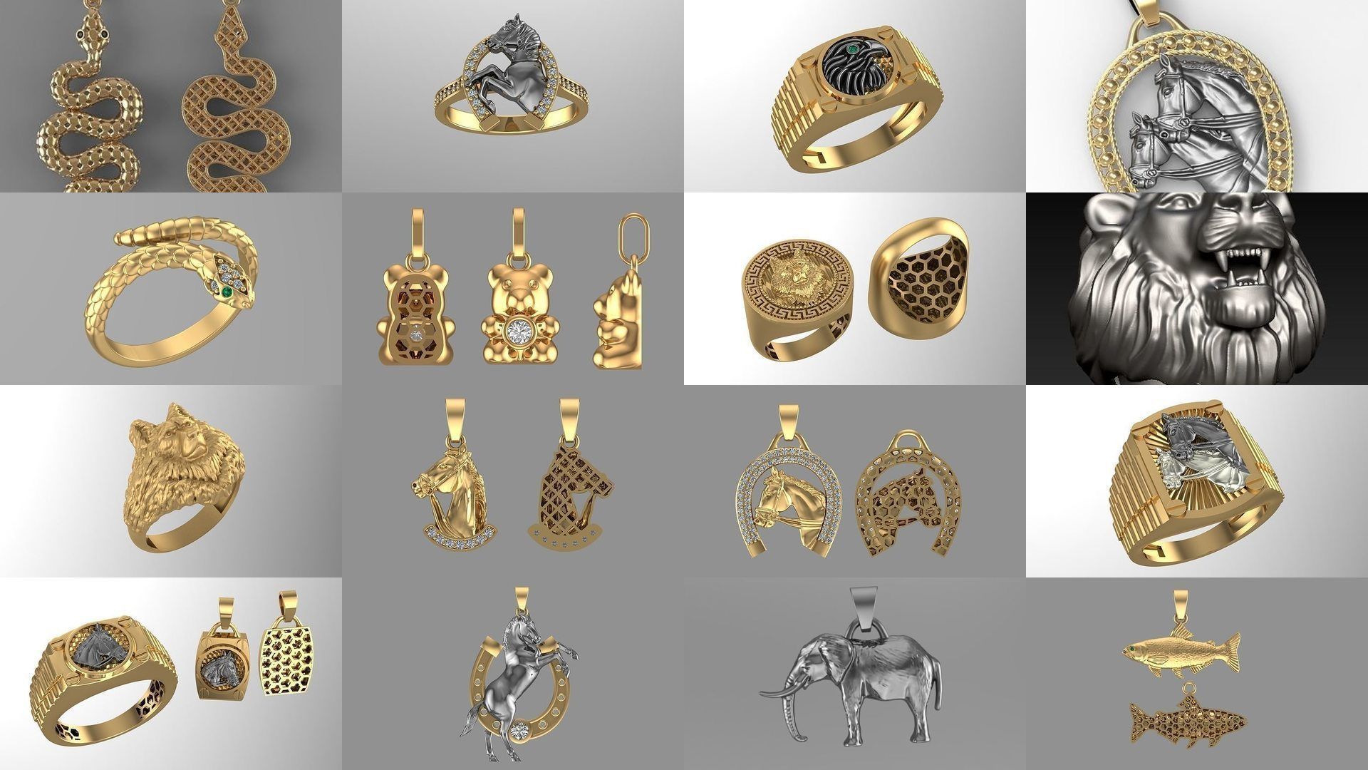 Organic Animal Jewelry Collection-1 _5