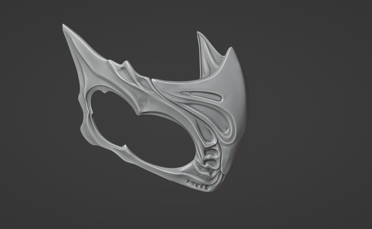 Sub Zero mask from MK1 - Polar Vortex 3D print model_15