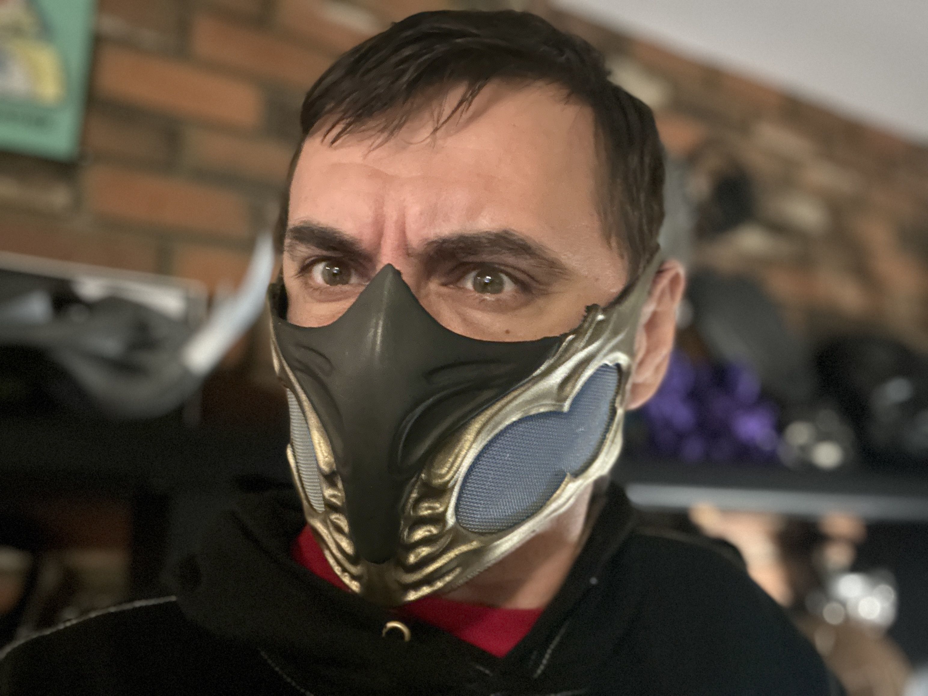 Sub Zero mask from MK1 - Polar Vortex 3D print model_2