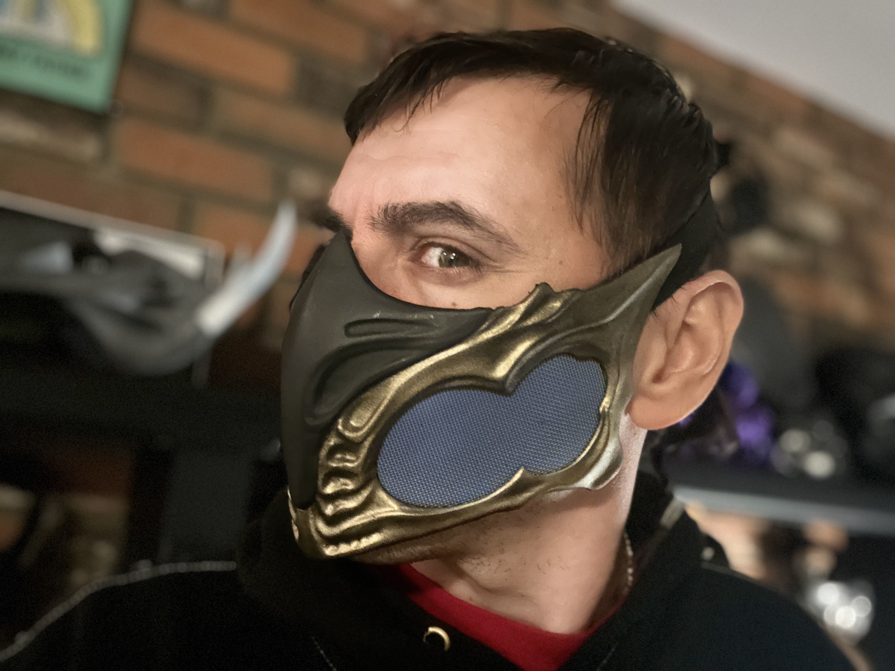 Sub Zero mask from MK1 - Polar Vortex 3D print model_1