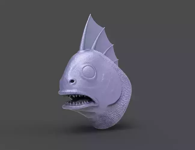 HEAD-R1 high poly sculpt 3D model