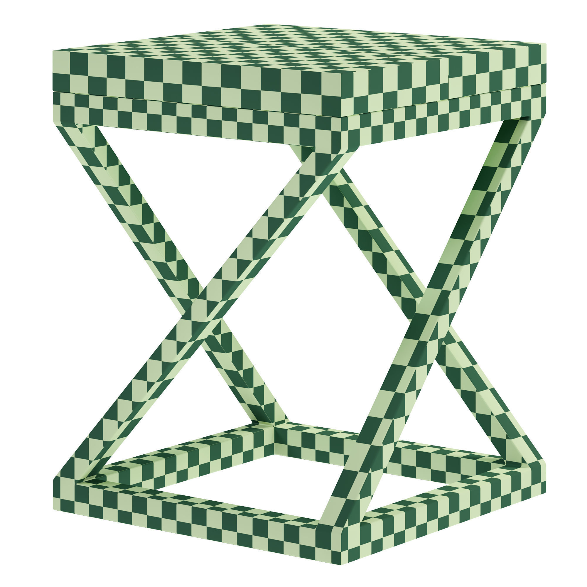 LOFT STOOL DIAGONALS by Pristol 3D model_3