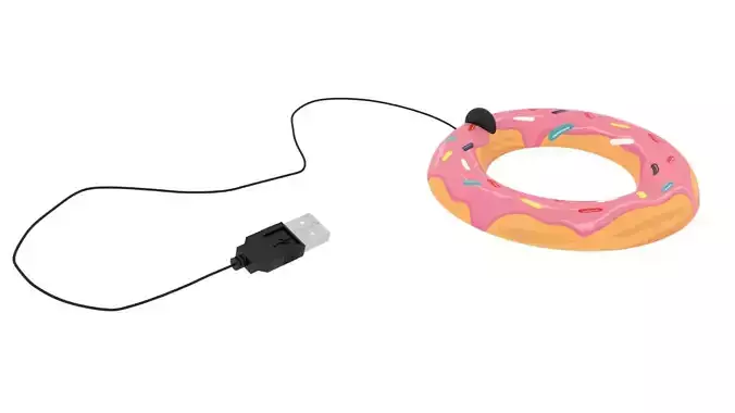 Donuts Computer Mouse 3D model