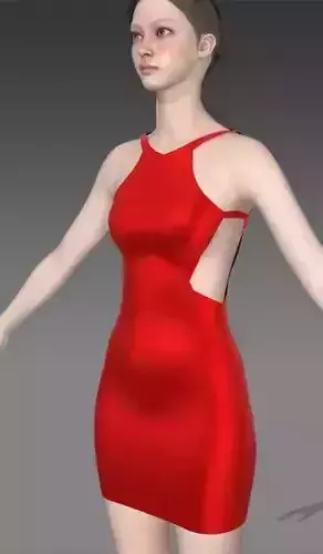 Perfect dress hourglass form
