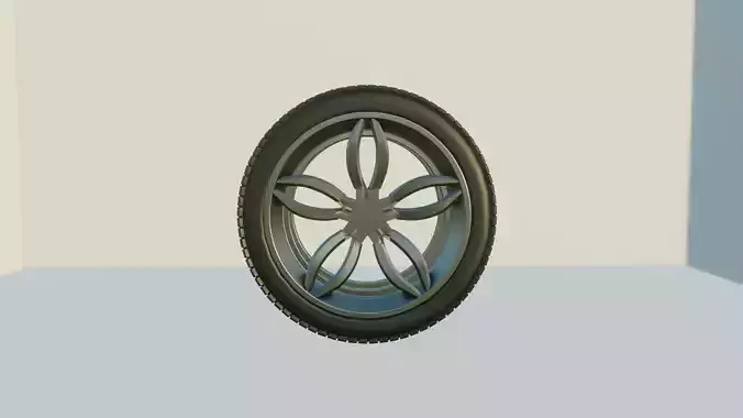Car Tyre 3D