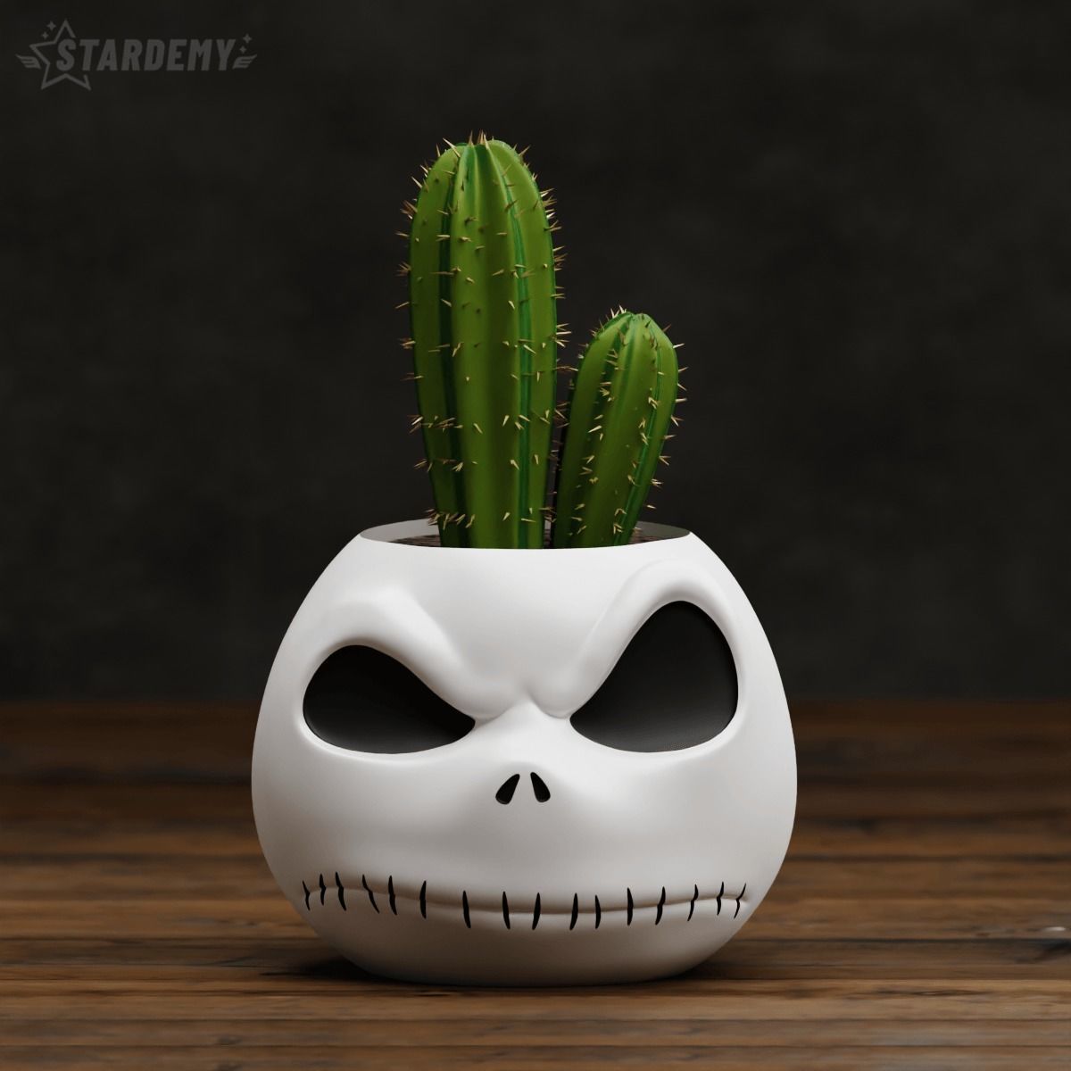 JACK SKELLINGTON BOWL PLANTER SET HALLOWEEN NIGHTMARE CHRISTMAS 3D print model_7