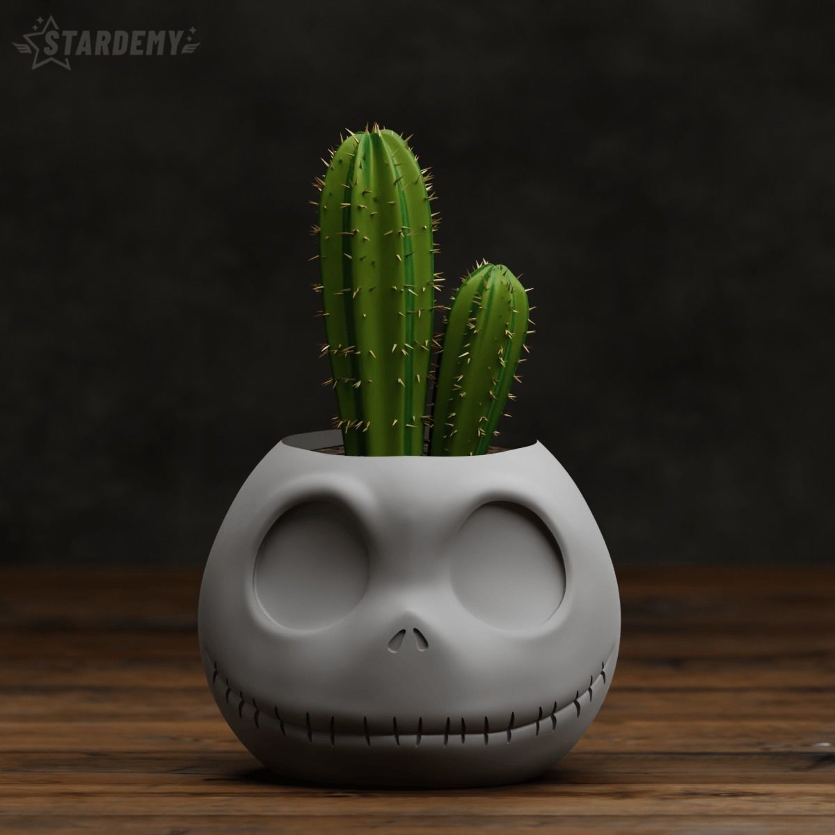 JACK SKELLINGTON BOWL PLANTER SET HALLOWEEN NIGHTMARE CHRISTMAS 3D print model_2