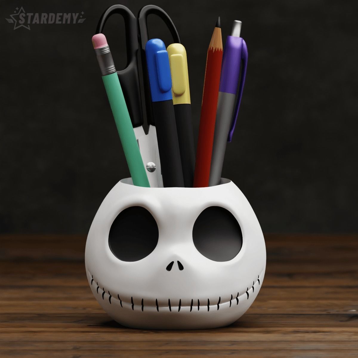 JACK SKELLINGTON BOWL PLANTER SET HALLOWEEN NIGHTMARE CHRISTMAS 3D print model_5