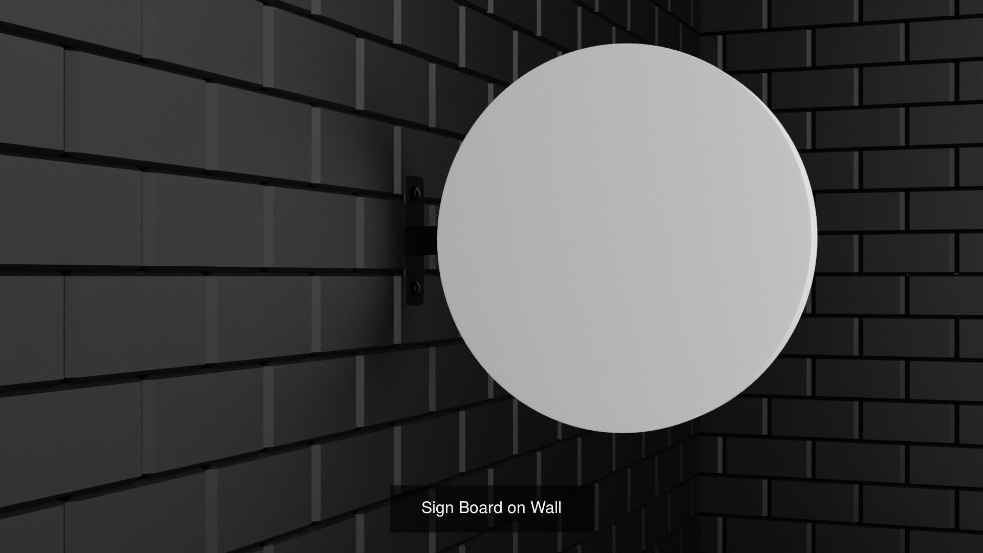 Sign Boards 3D Model Collection_3