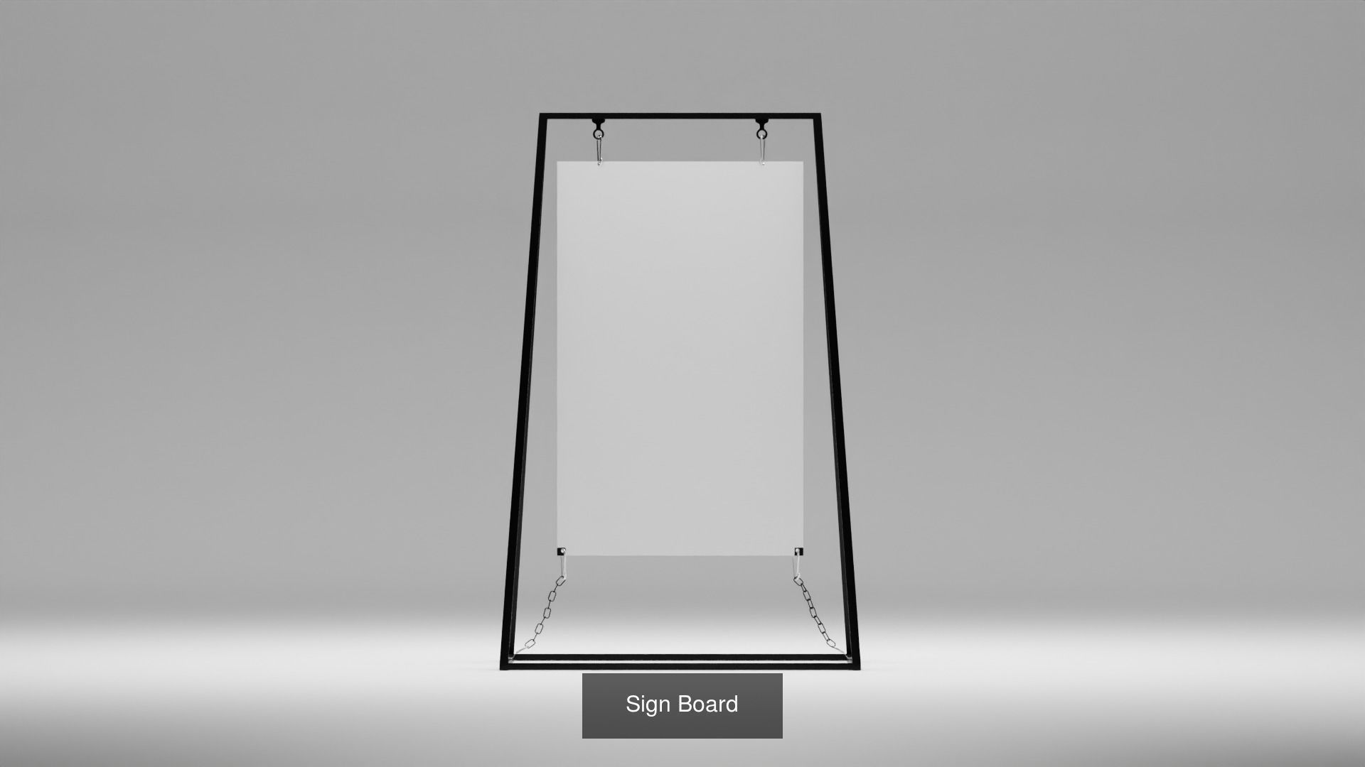 Sign Boards 3D Model Collection_1