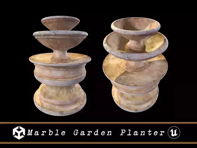 Marble Garden Planter