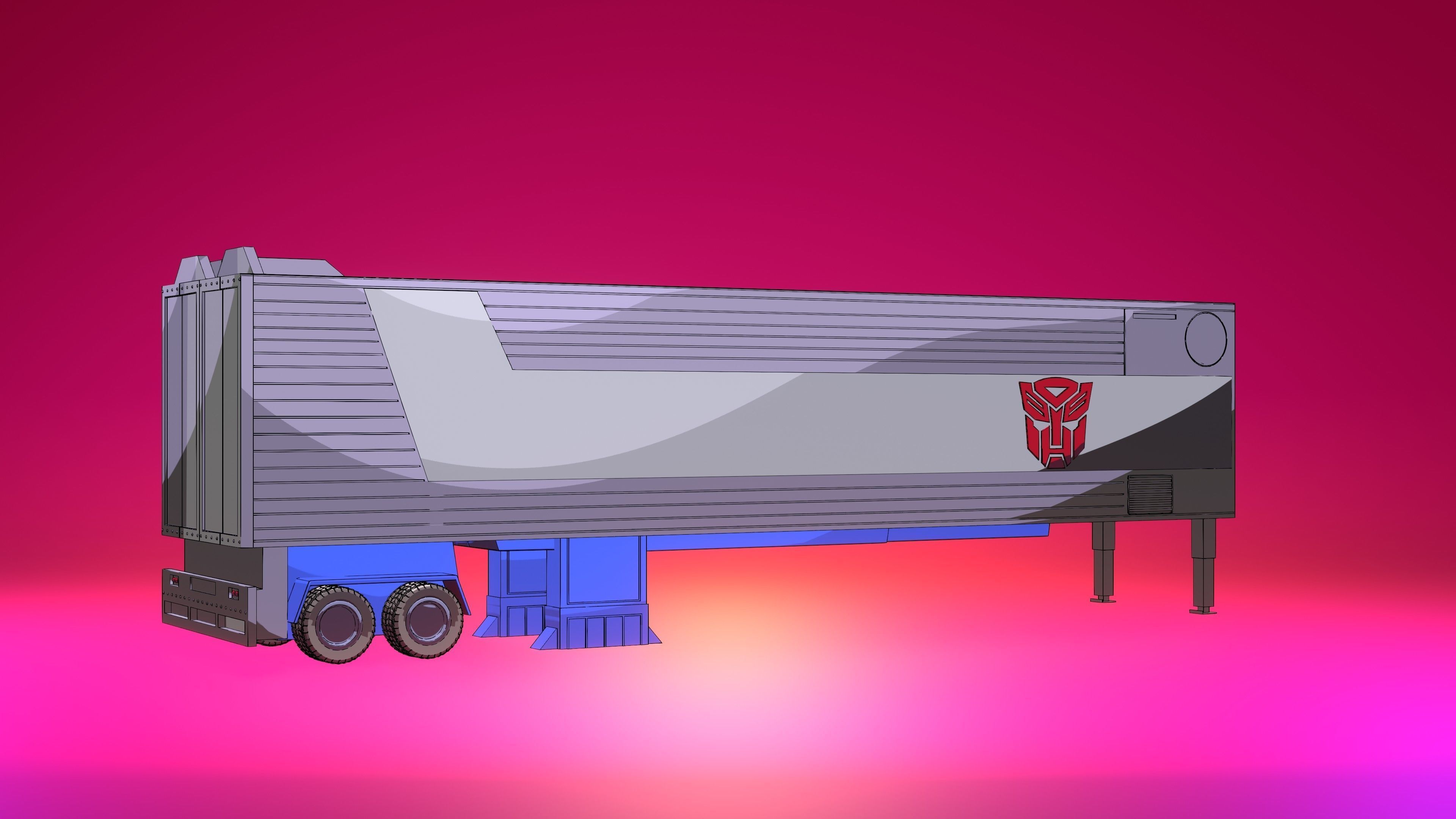 Optimus Prime G1 3D model_9