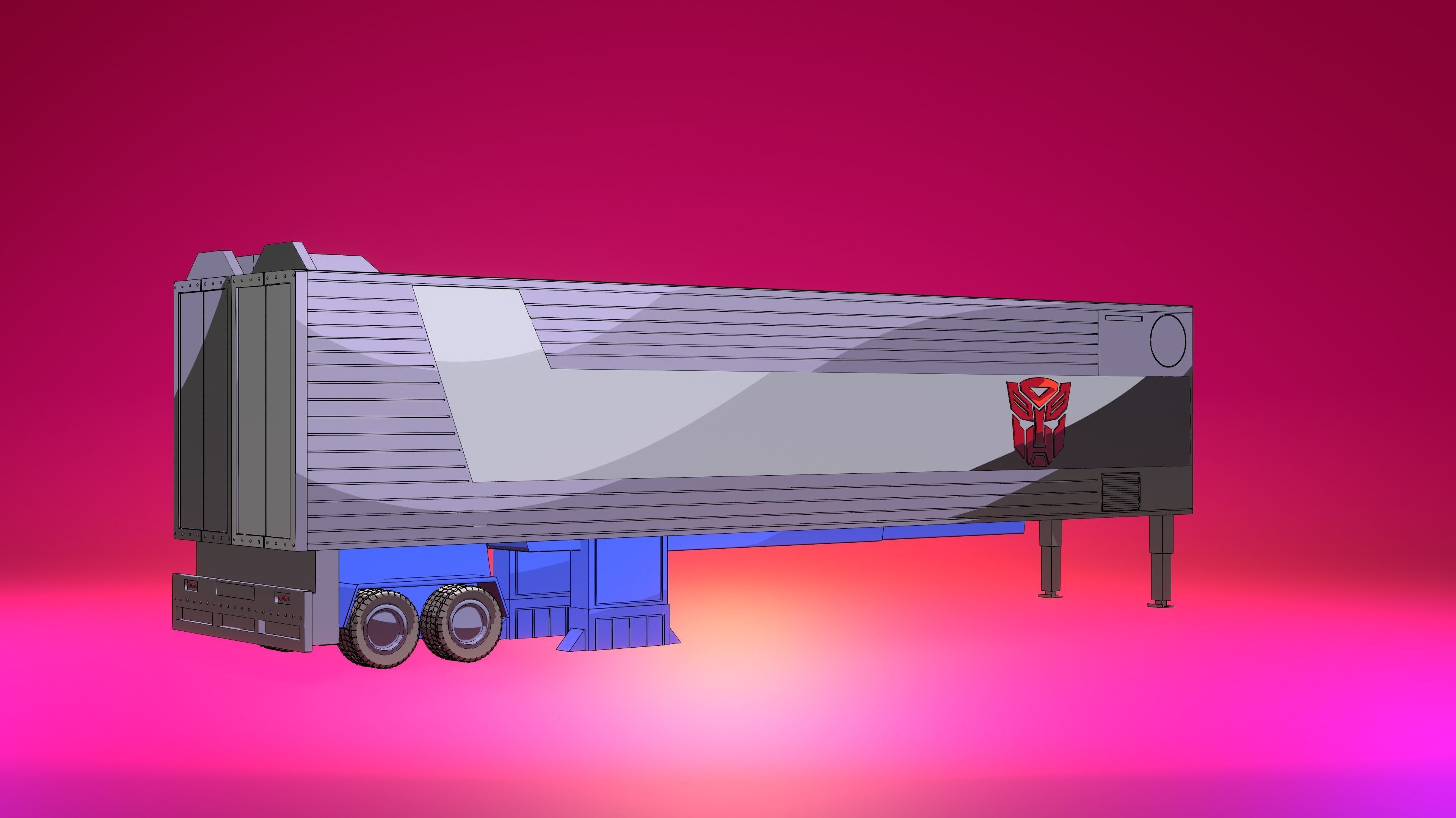 Optimus Prime G1 3D model_12