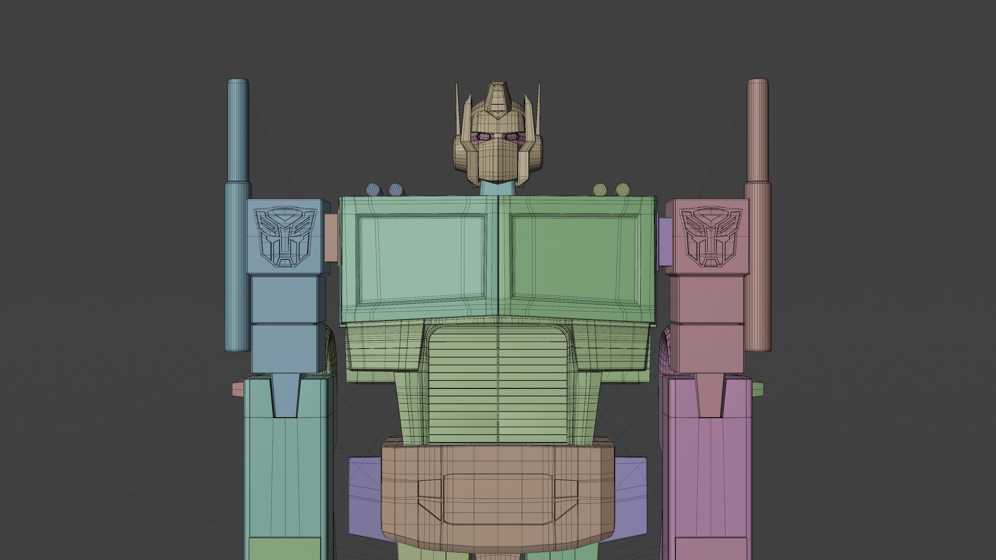 Optimus Prime G1 3D model_20