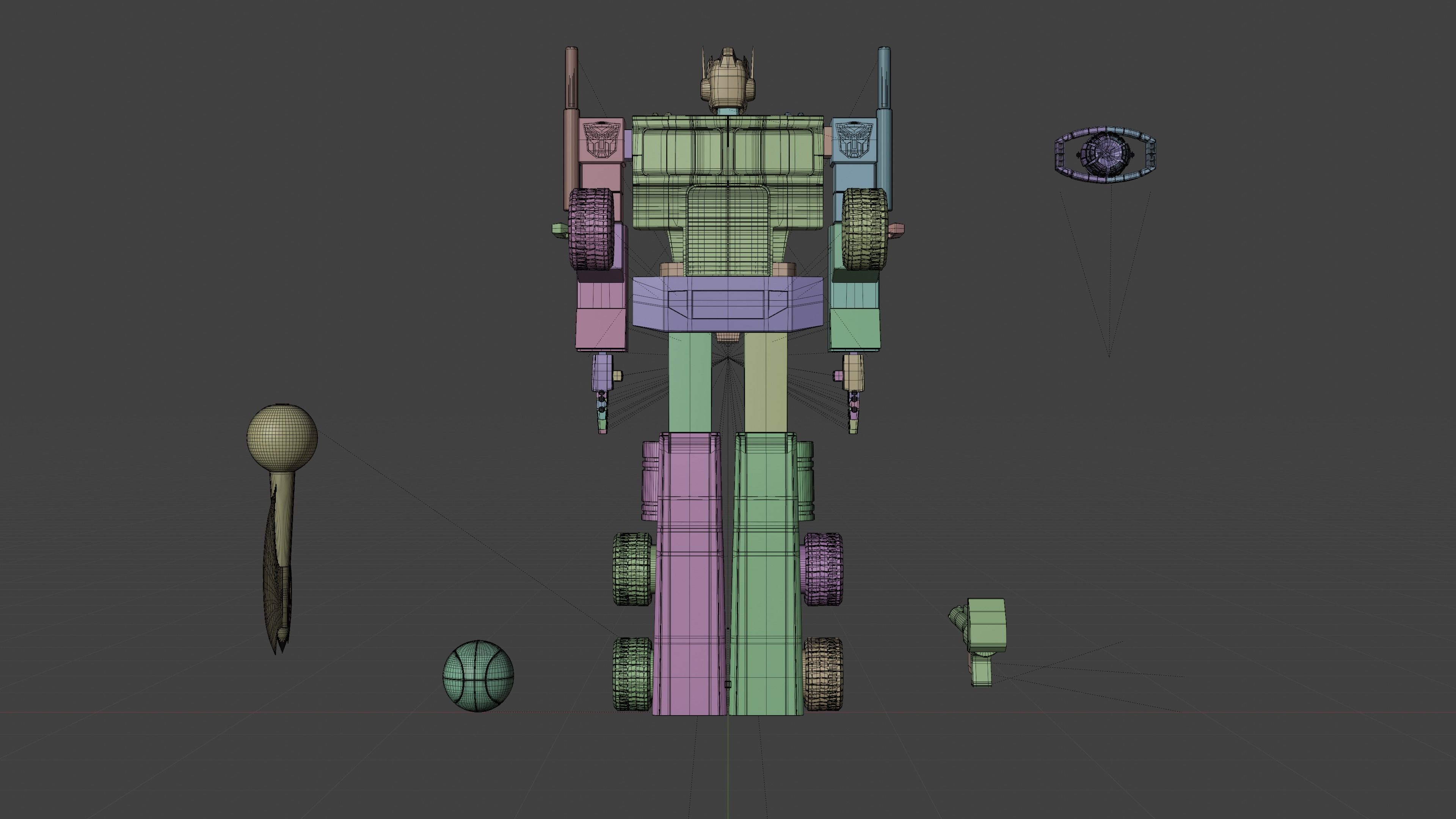 Optimus Prime G1 3D model_22