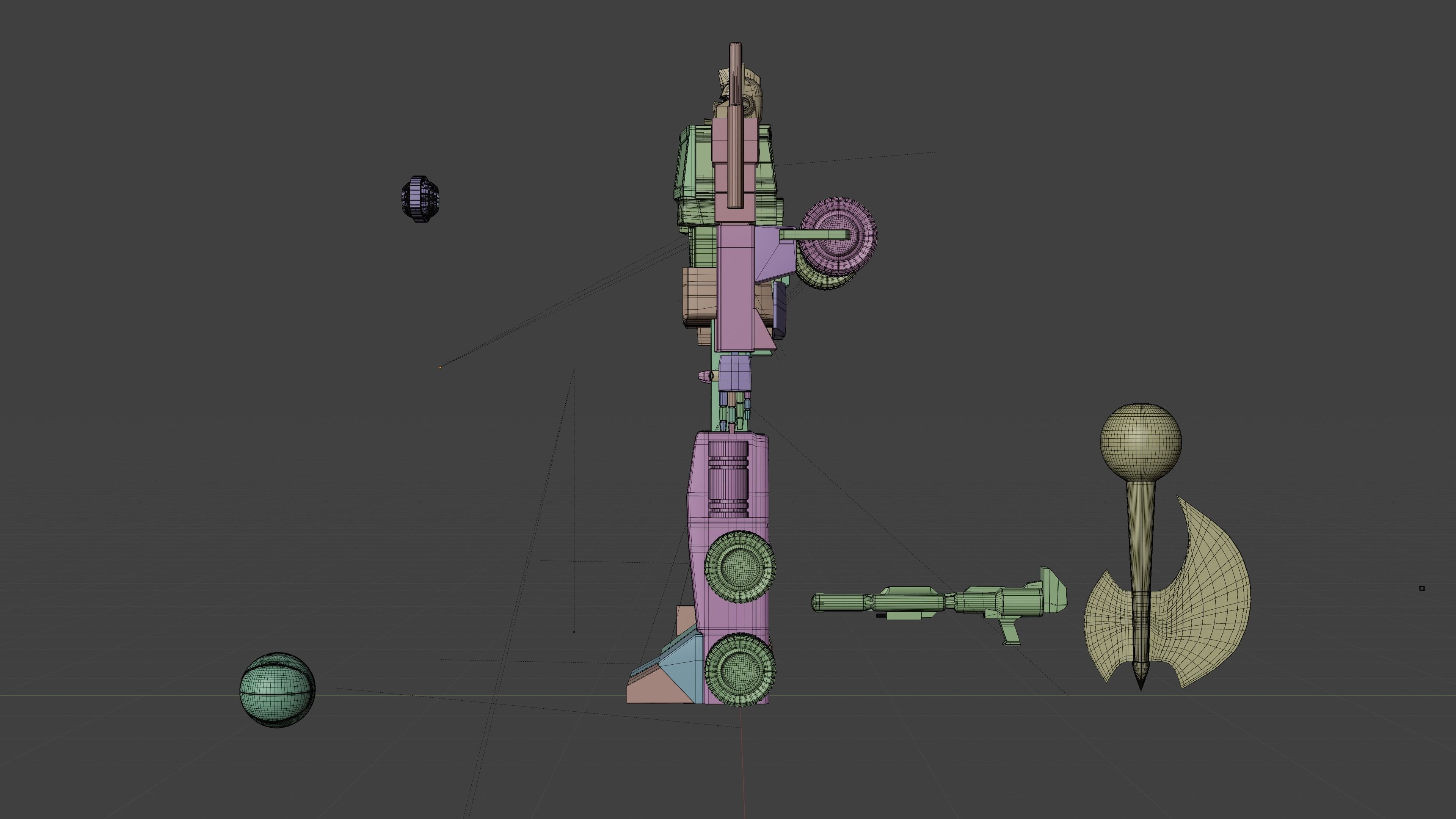 Optimus Prime G1 3D model_17