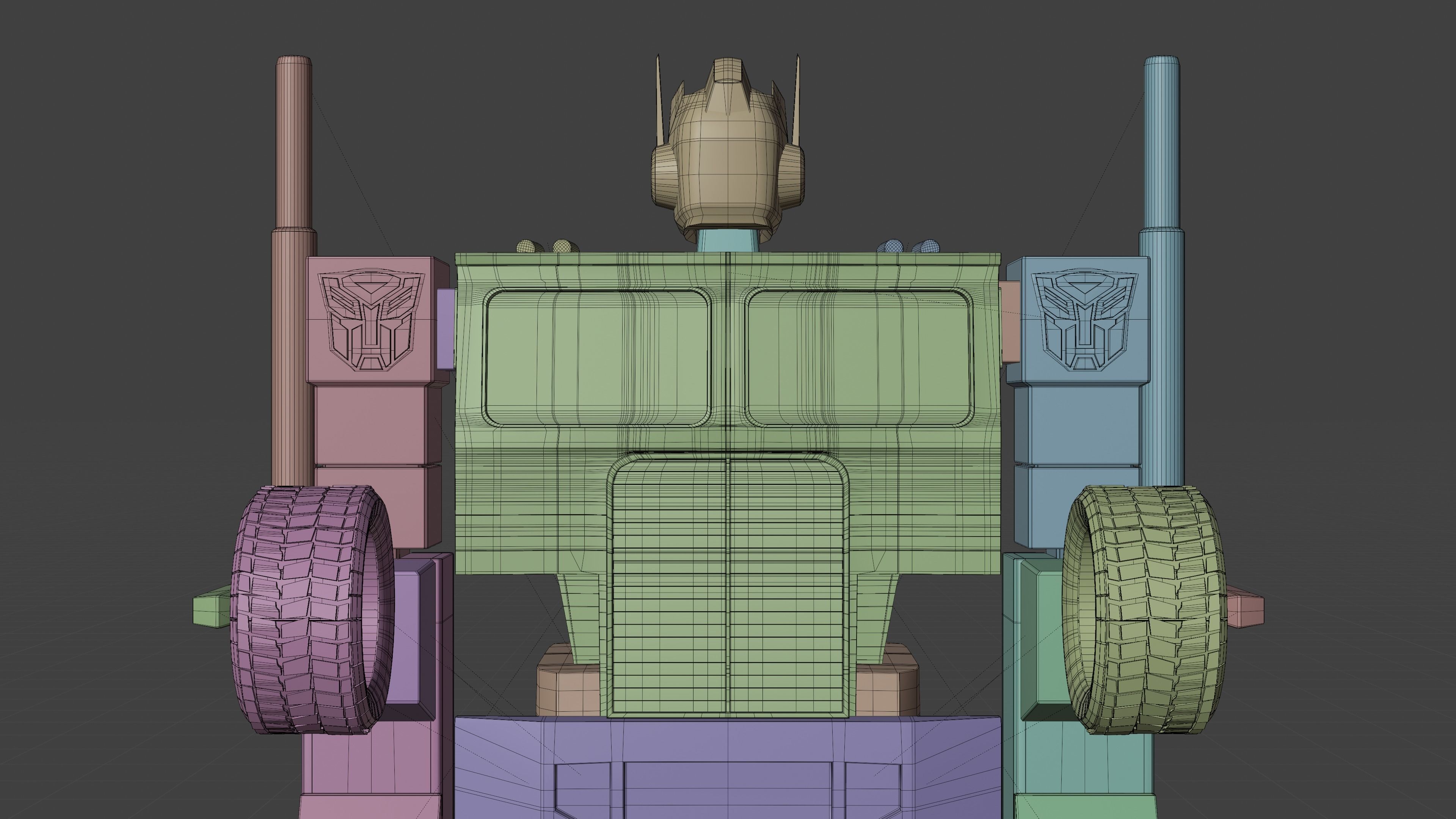 Optimus Prime G1 3D model_21