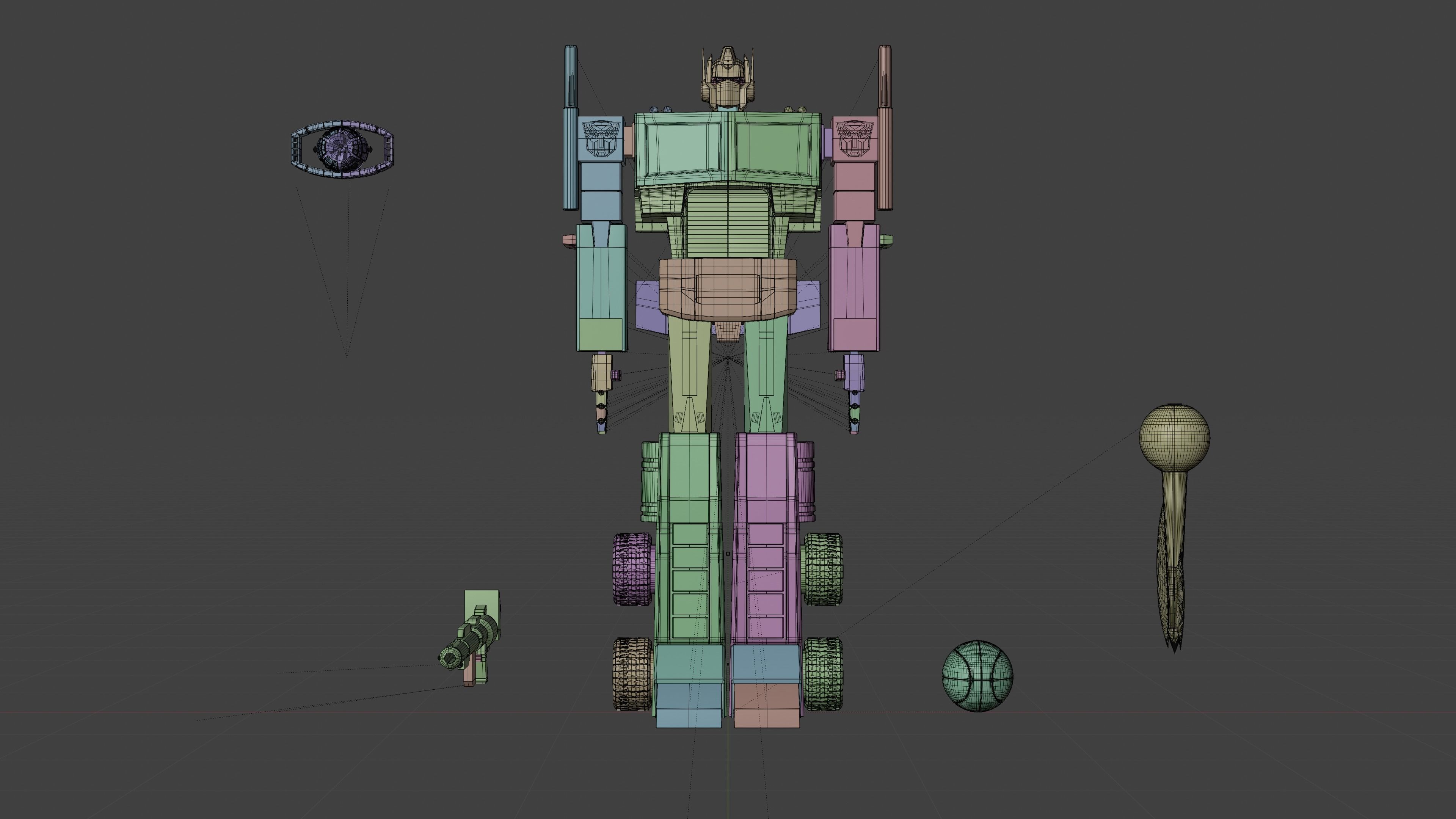 Optimus Prime G1 3D model_16