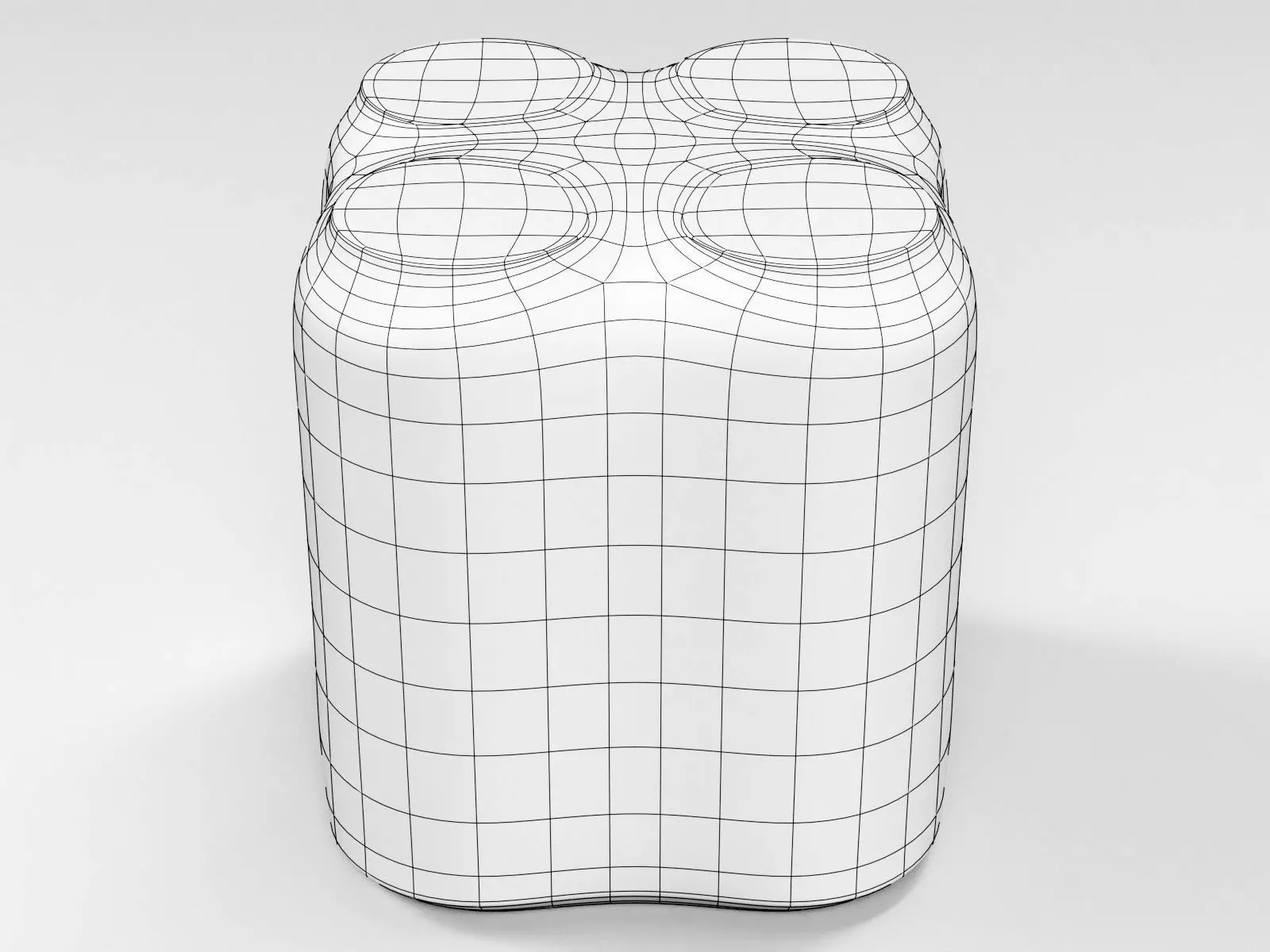 4 pack 440ml Shinkwrapped Beverage Cans 3D model 3D model_3