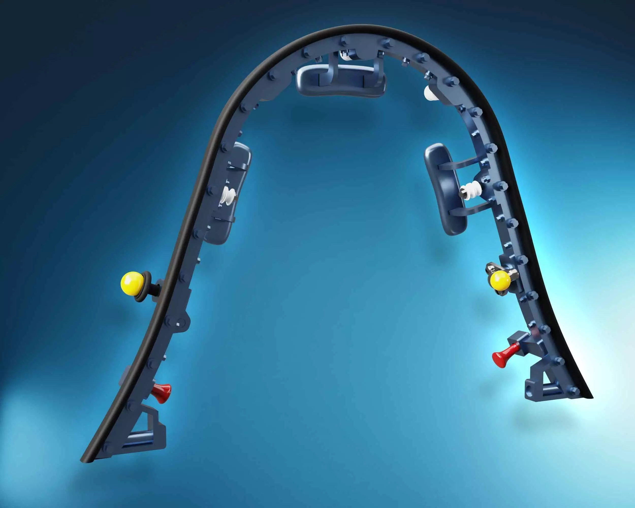 Canopy frame for TAMIYA F4U-1A and F4U-1D Corsair 3D print model