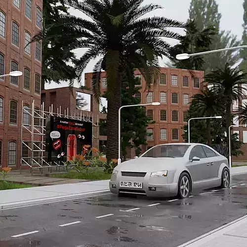 City and Street Urban 12