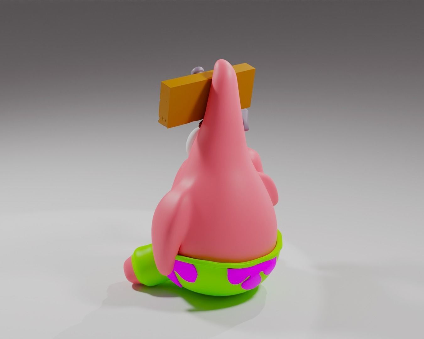 Patrick  Star from Spongebob 3D print model_15